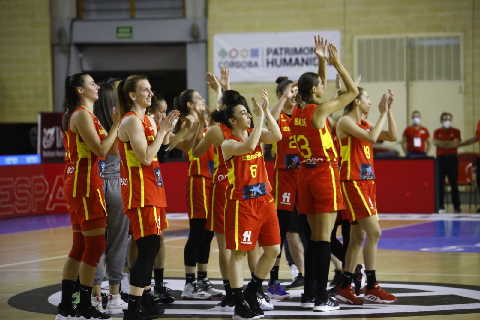 Las imágenes del triunfo de España ante Bélgica en Córdoba.