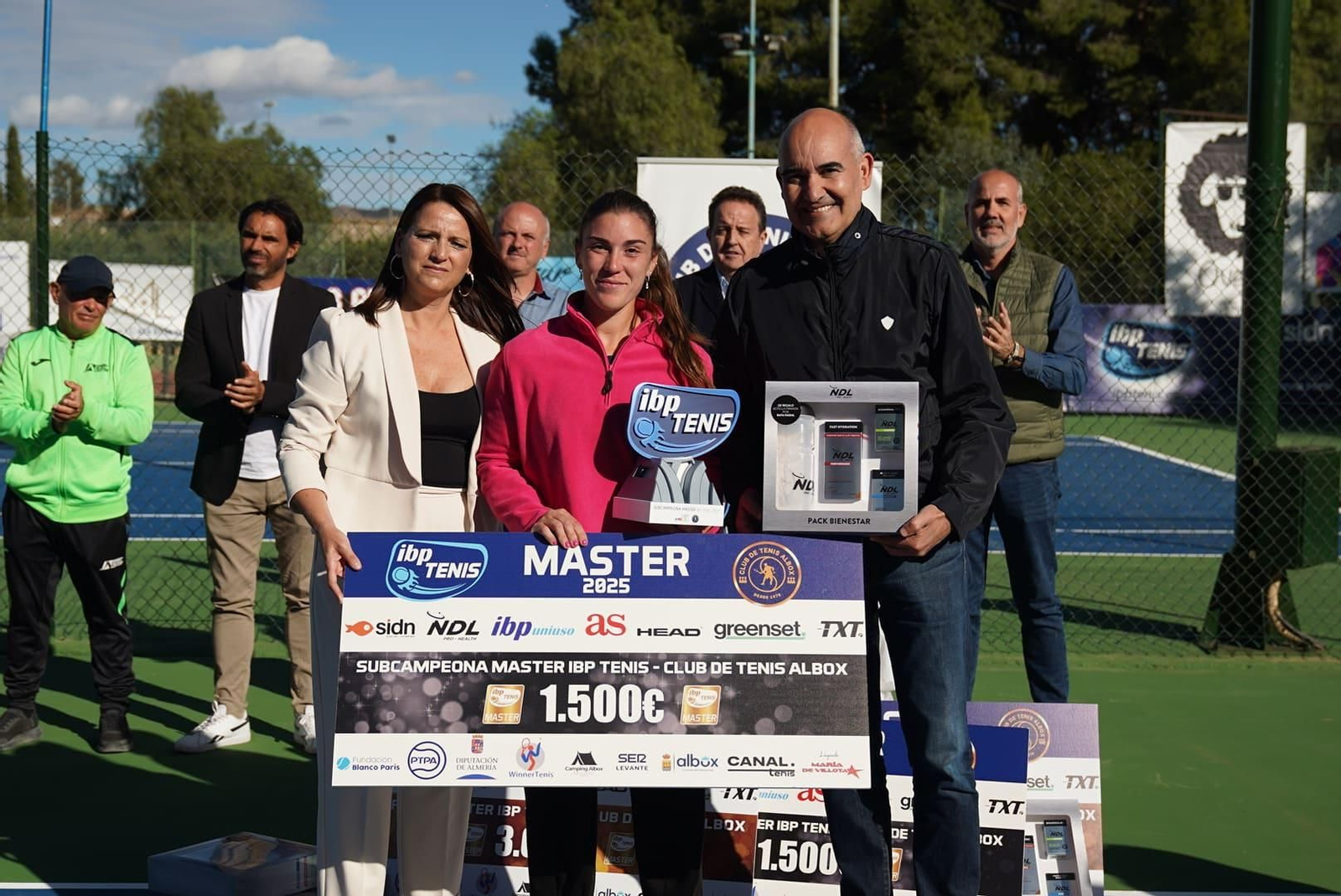 Losciale y Lagutin se coronan en el Master IBP de Tenis de Albox