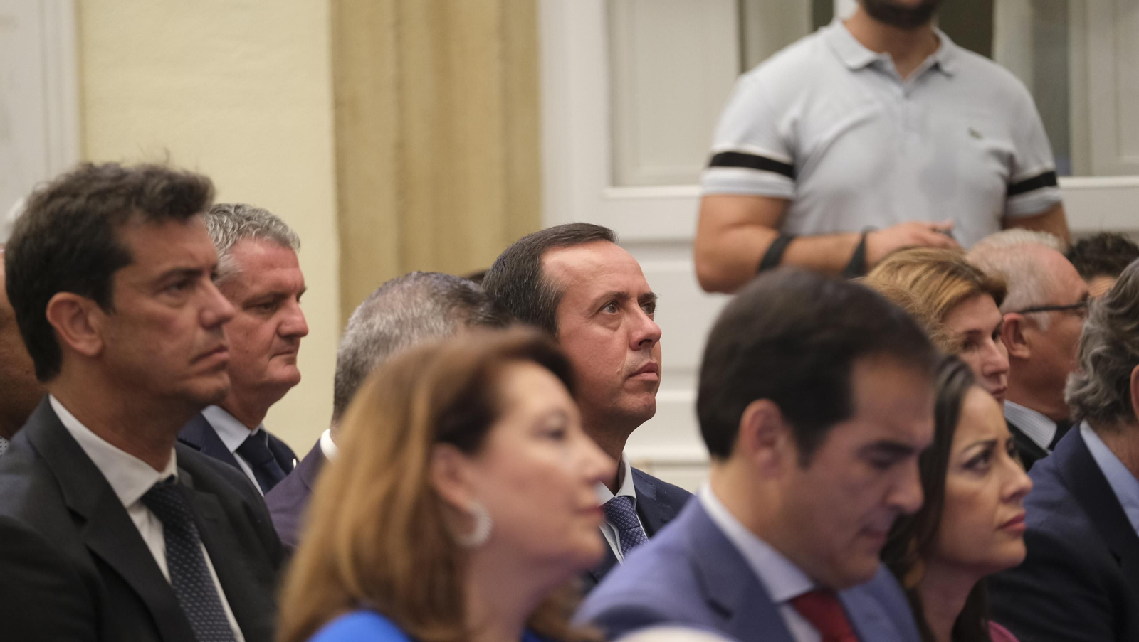 Imágenes del acto de constitución de la Diputación de Almería