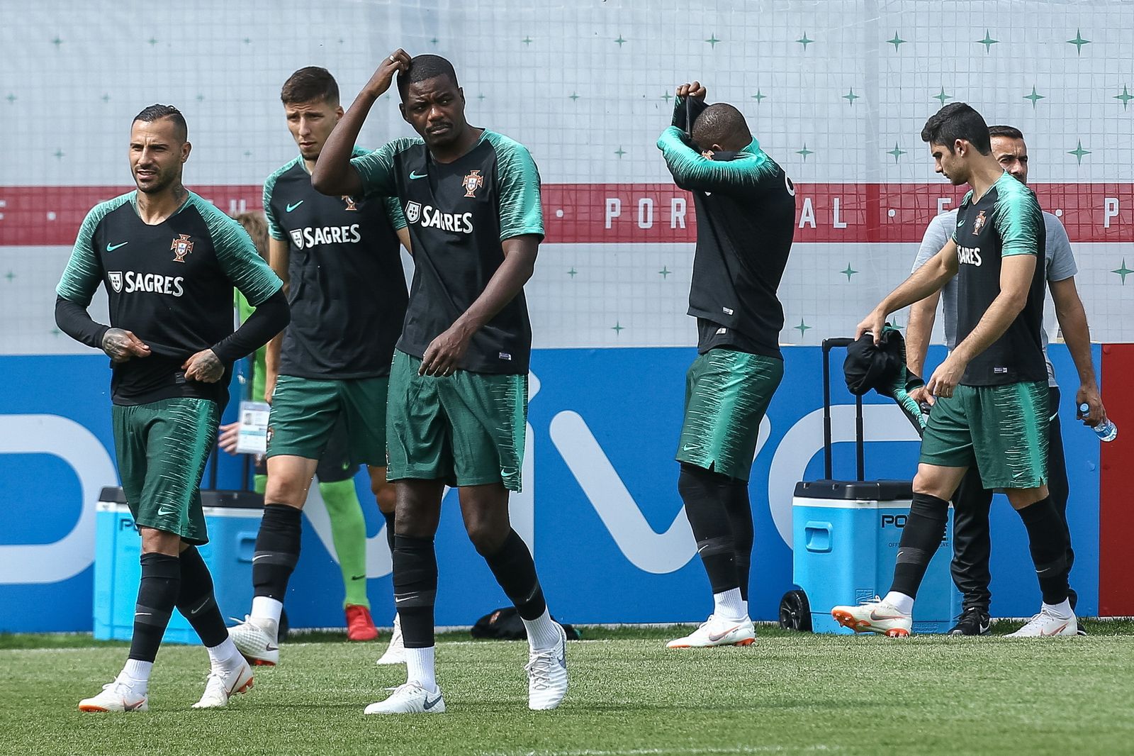 William Carvalho, durante el Mundial en Rusia.
