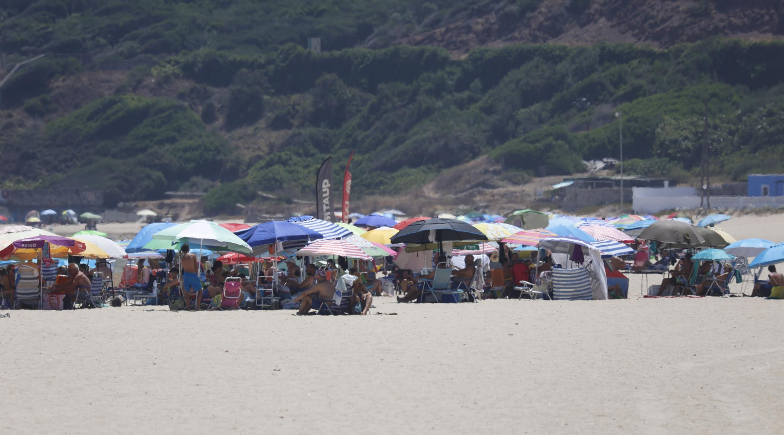 Fotos del sábado en la playa de Getares