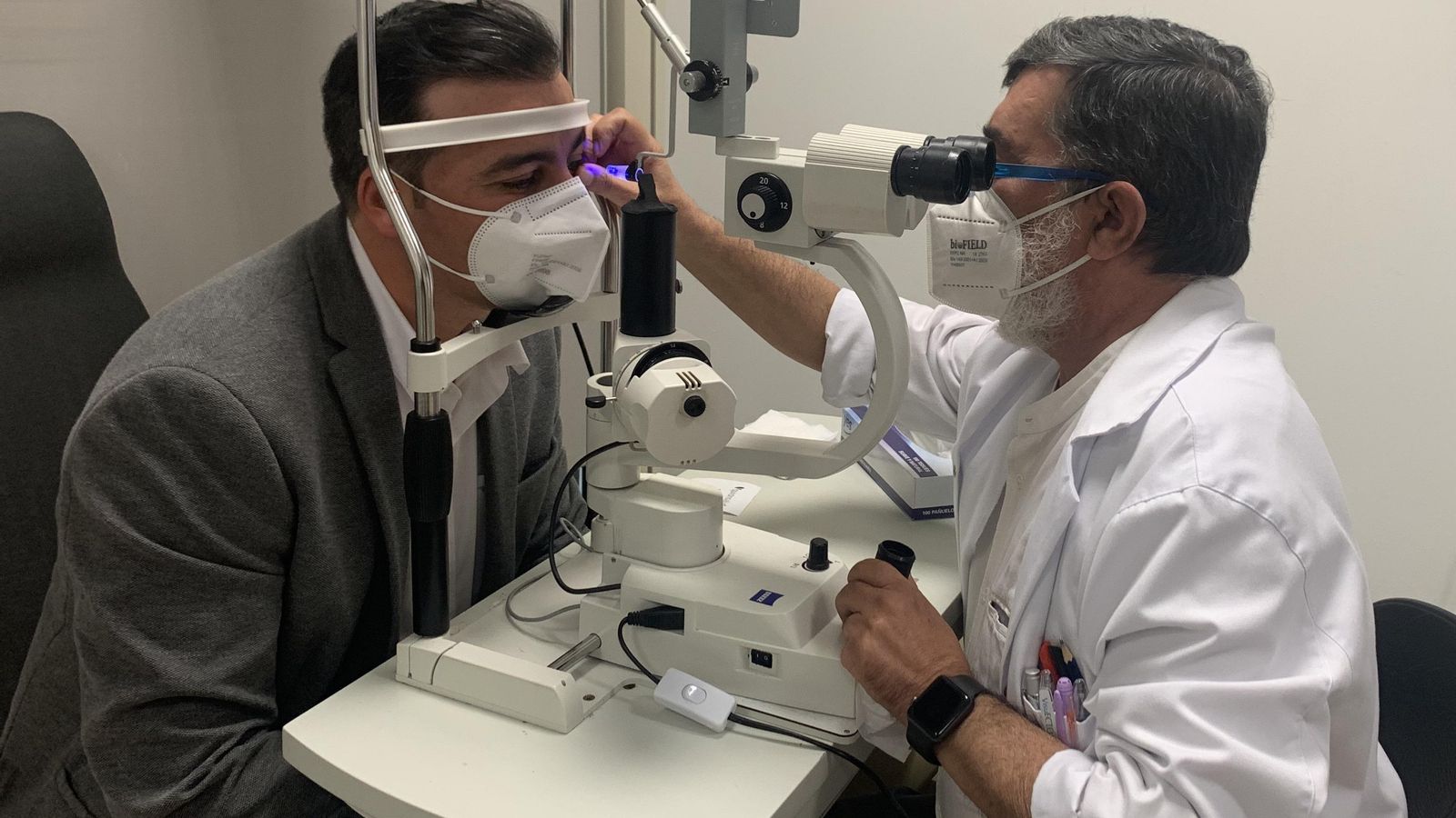 Dr. Ramón Sánchez Palencia, jefe del Servicio de Oftalmología del Hospital Quirónsalud Málaga