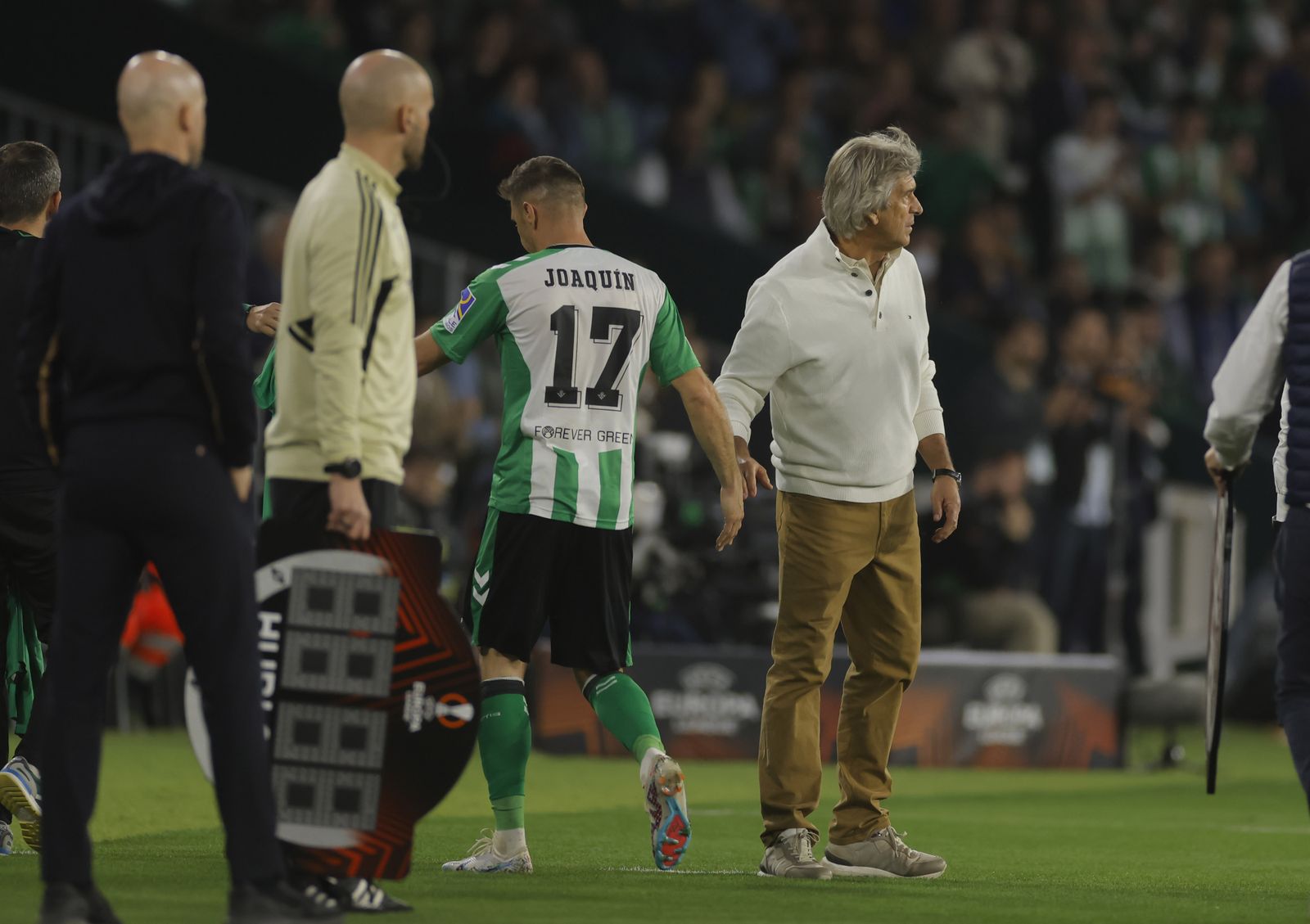 Las imágenes del Betis-Manchester