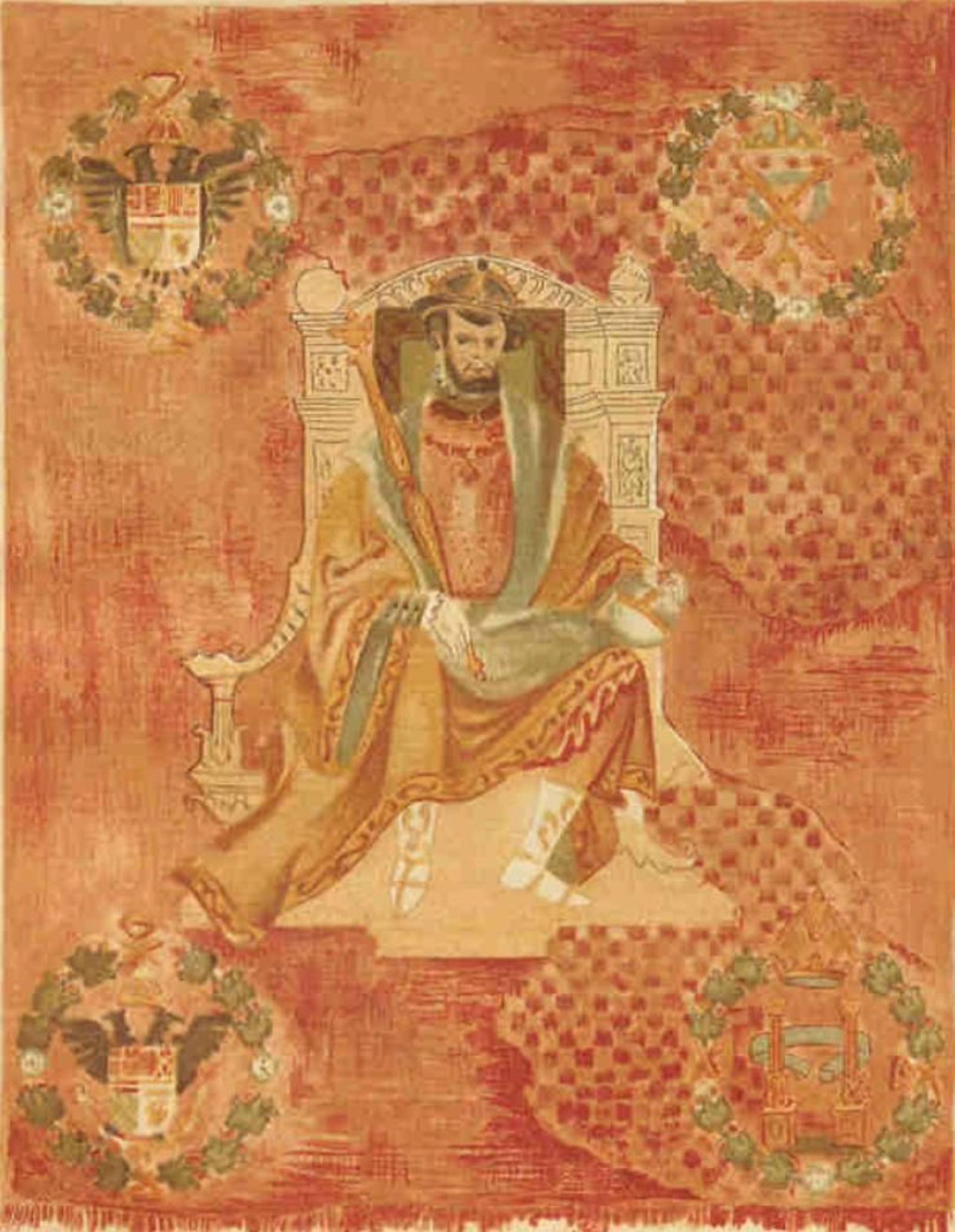 La bandera de San Fernando.