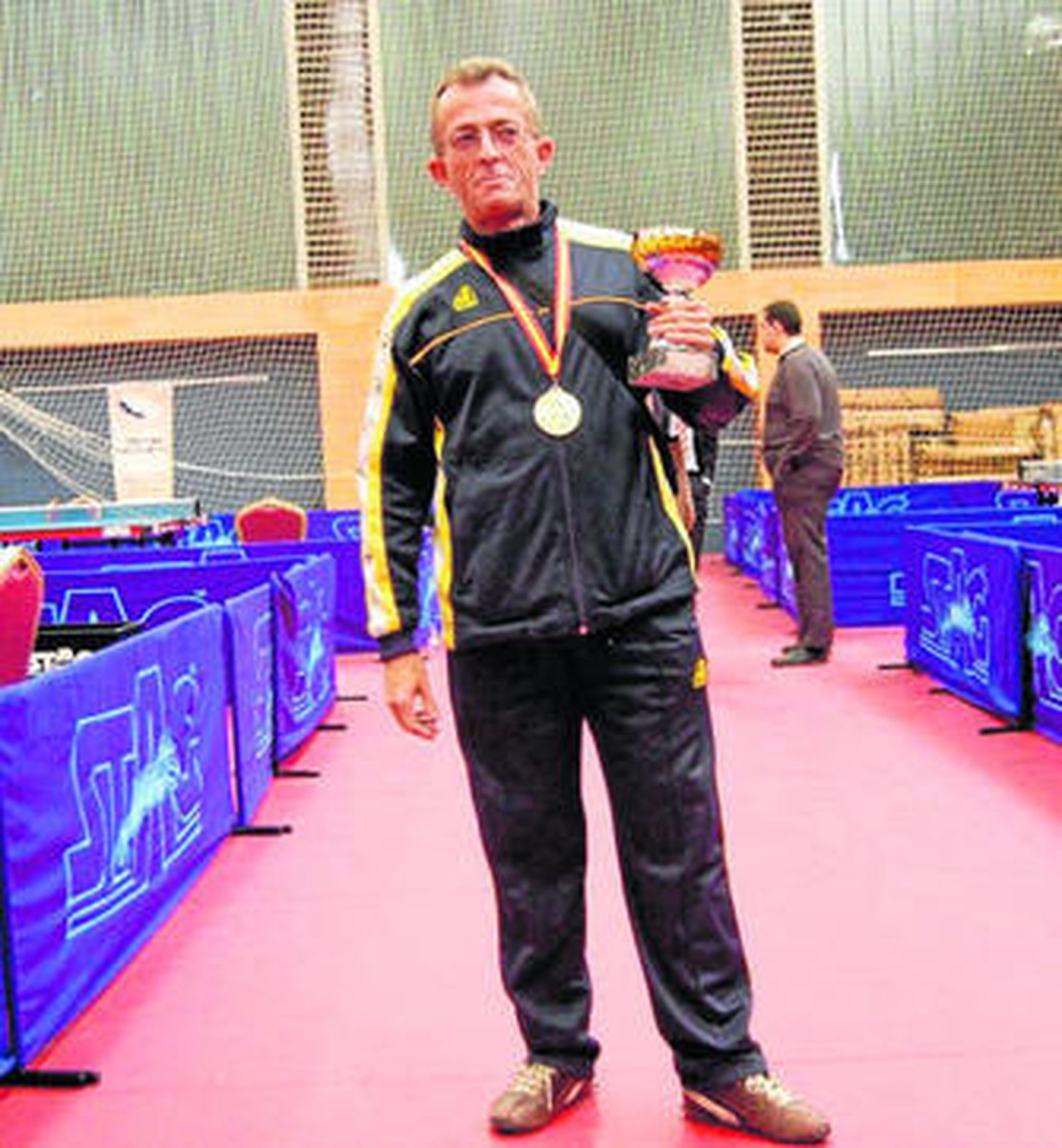 Pionero del tenis de mesa nacional