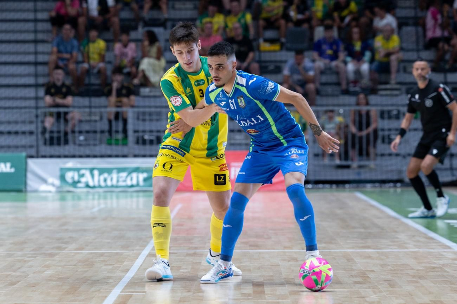 El clásico entre Jaén Paraíso Interior FS y Viña Albali Valdepeñas