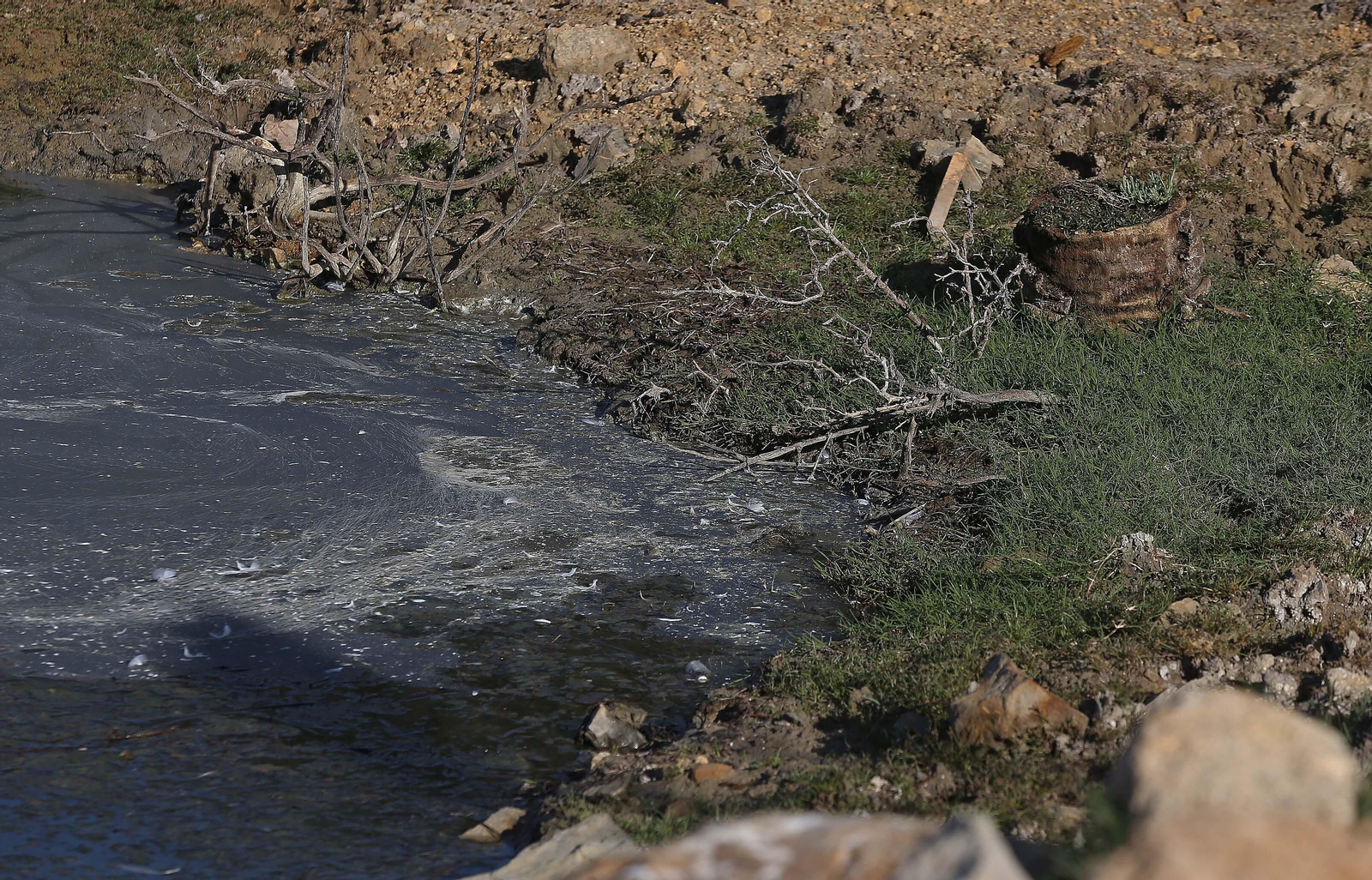 Imágenes del acuífero de la Huerta de Las Pilas en Algeciras