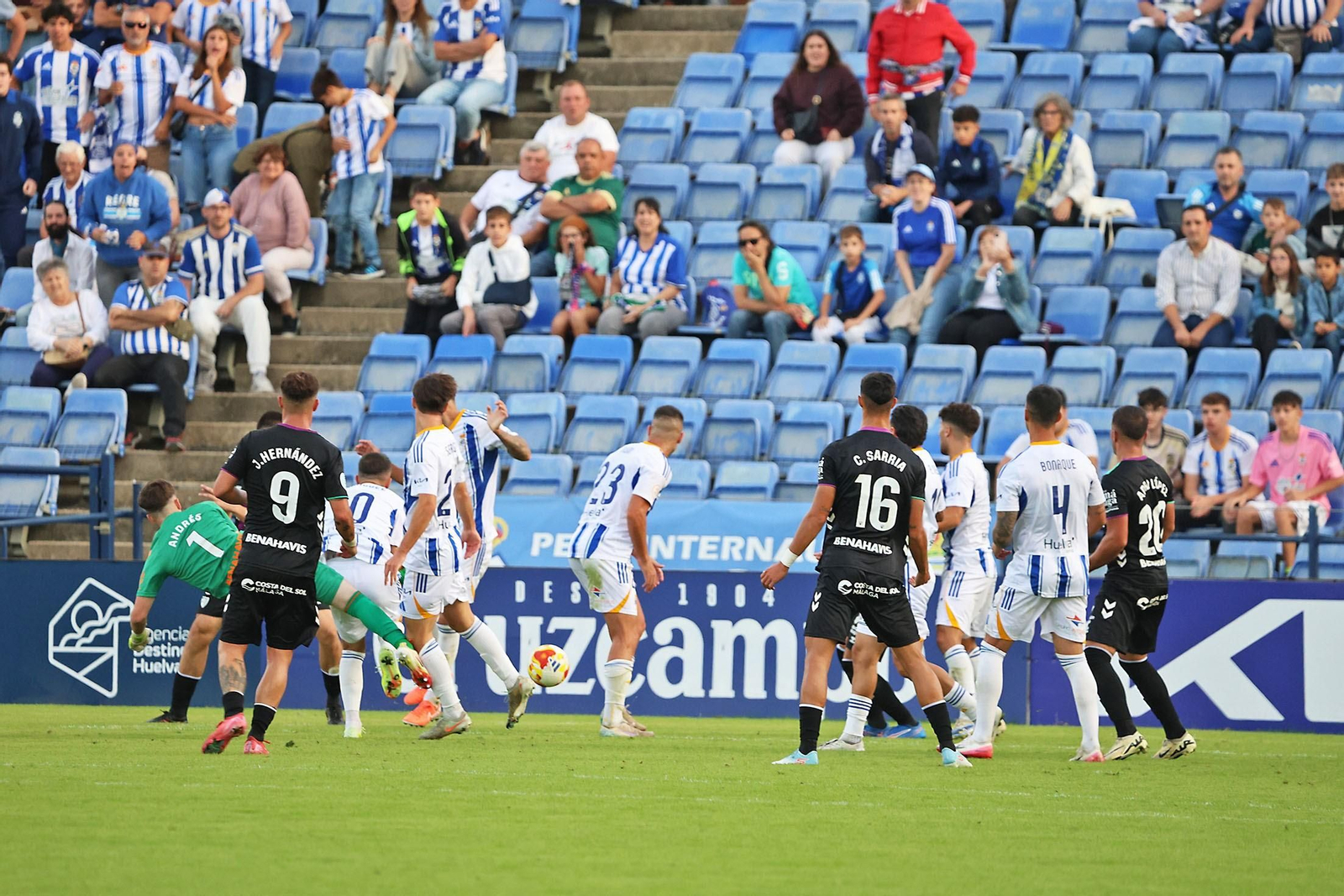 Recreativo-Atlético Malagueño: El Decano pide la hora, pero el filial regresa de vacío (1-0)