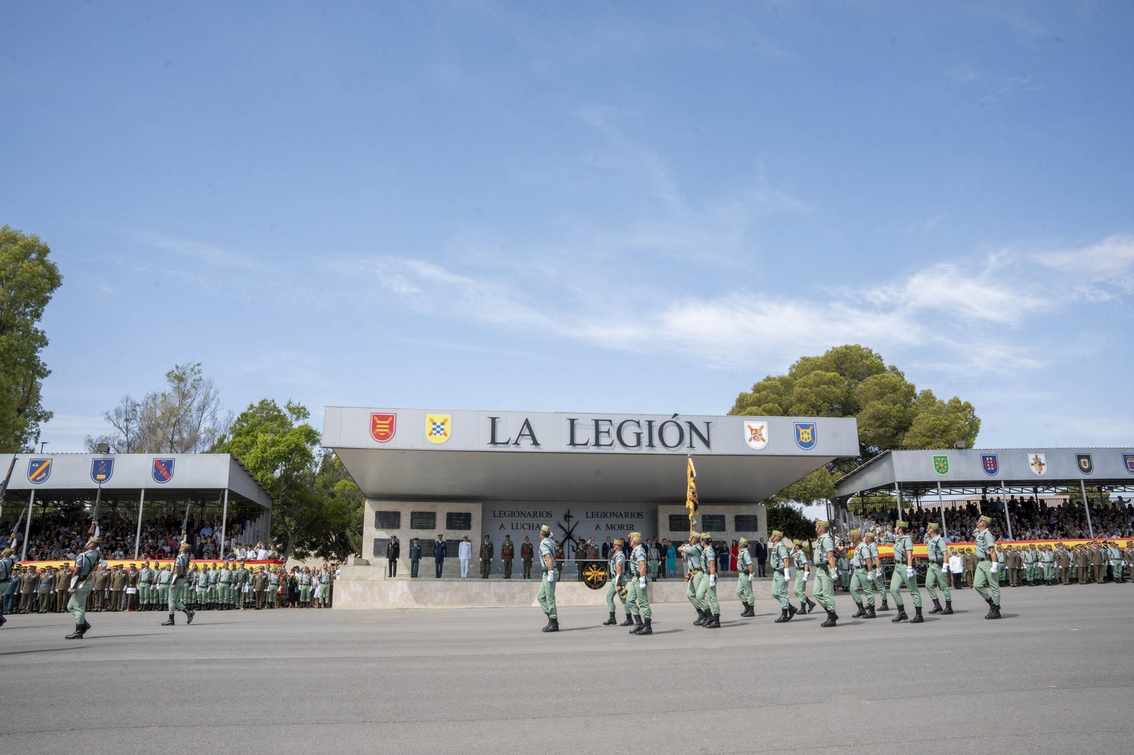 El CV (105) aniversario fundacional de la Legión