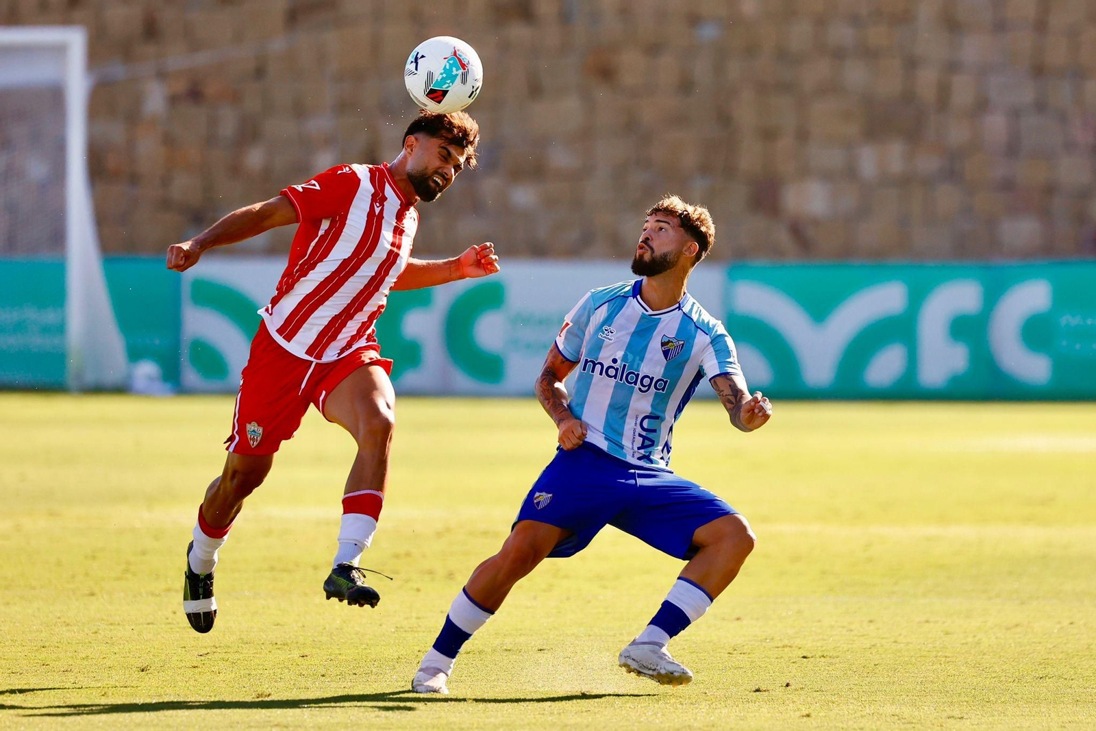 Almería-Málaga CF, en fotos
