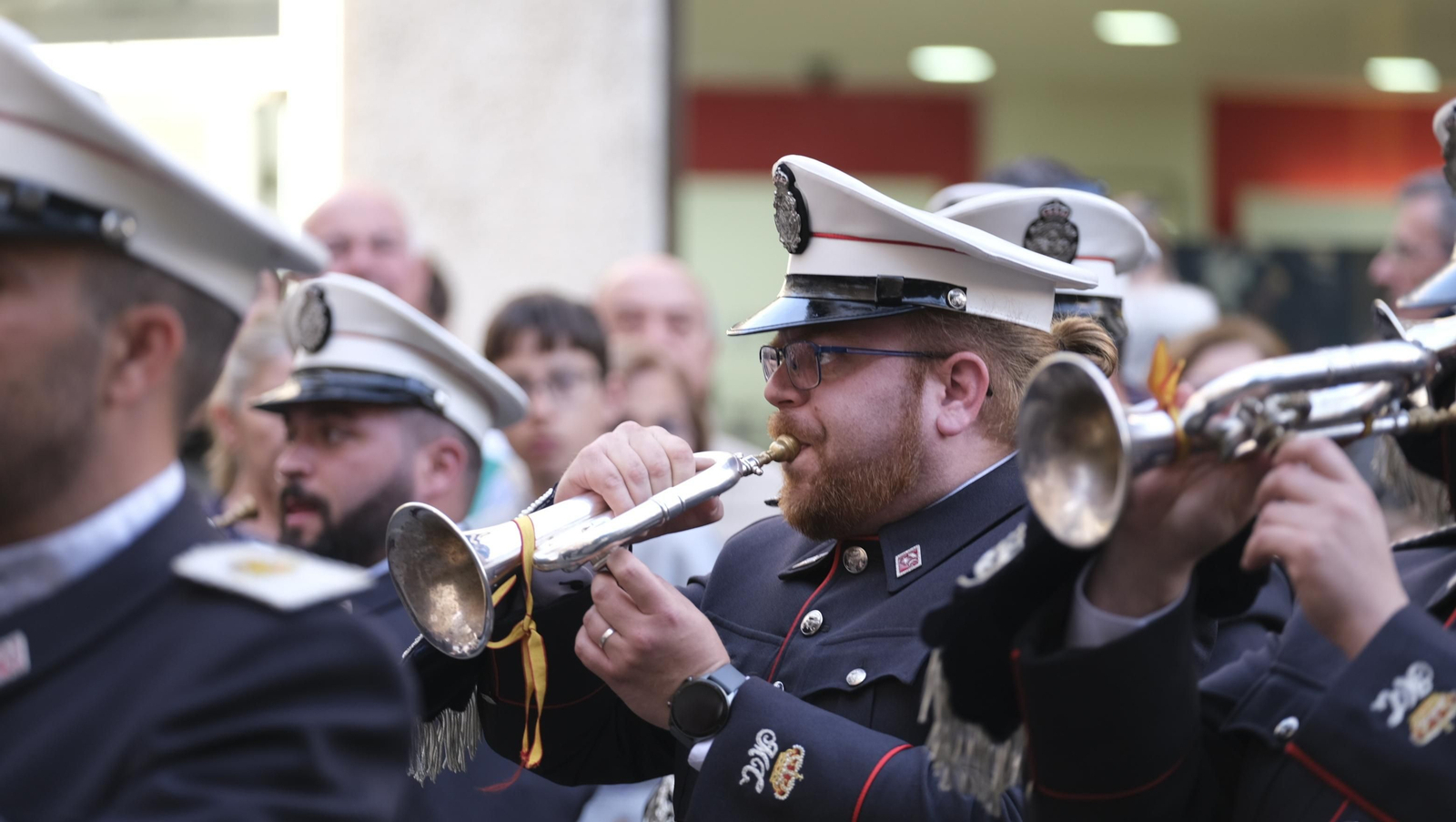 La procesión de Pasión en Almería, en imágenes
