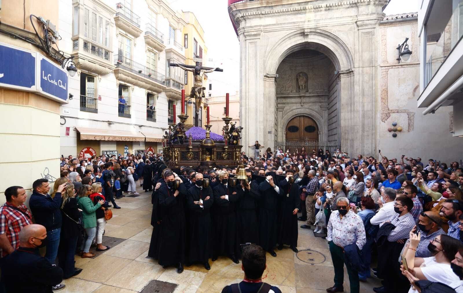Las fotos de Dolores de San Juan, en el Viernes Santo de Málaga