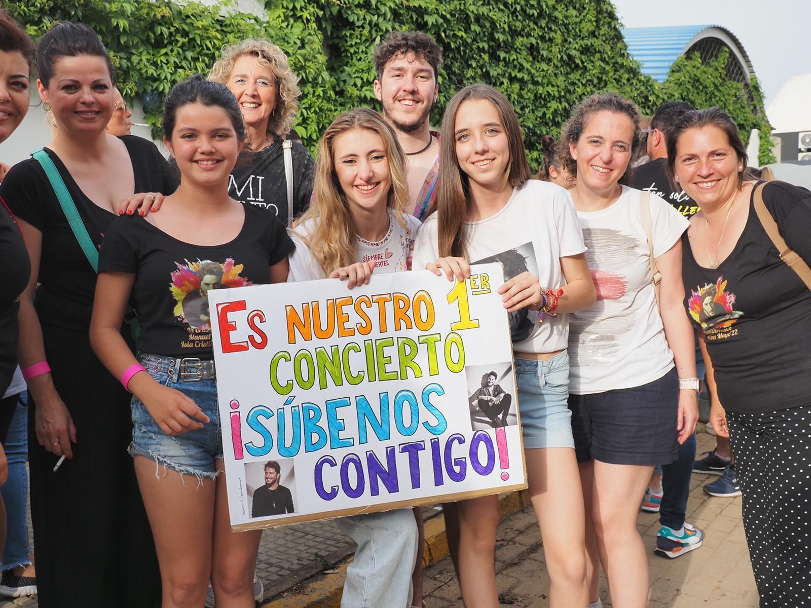 La fiesta del concierto de Manuel Carrasco de Isla Cristina en imágenes