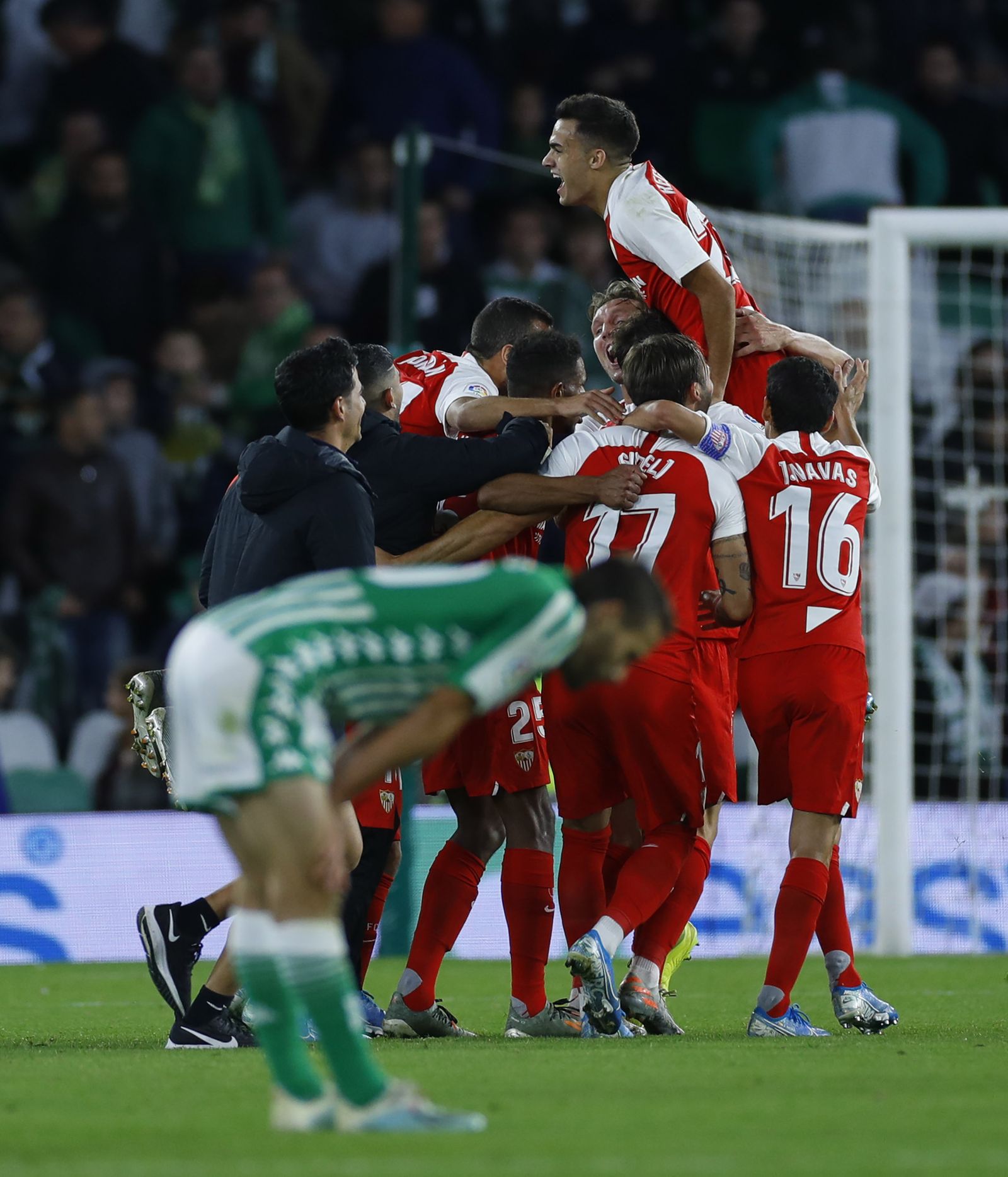 La imágenes del Betis-Sevilla fc