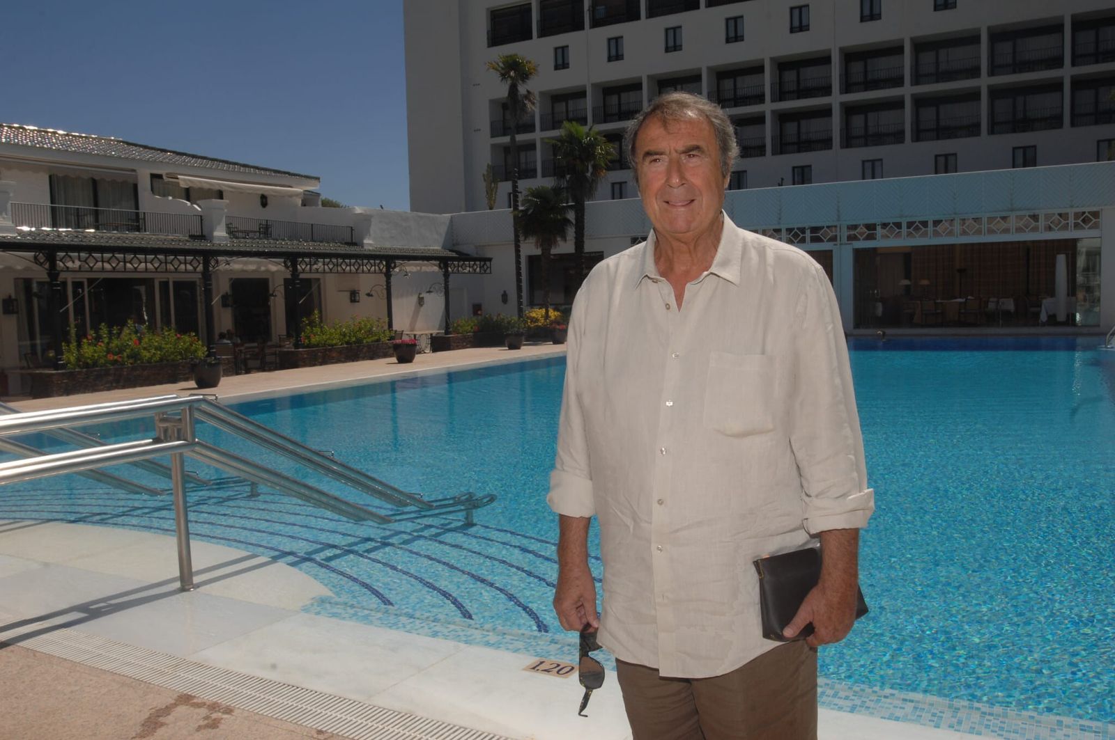 El propietario del hotel Los Monteros de Marbella, Judas Azuelos.