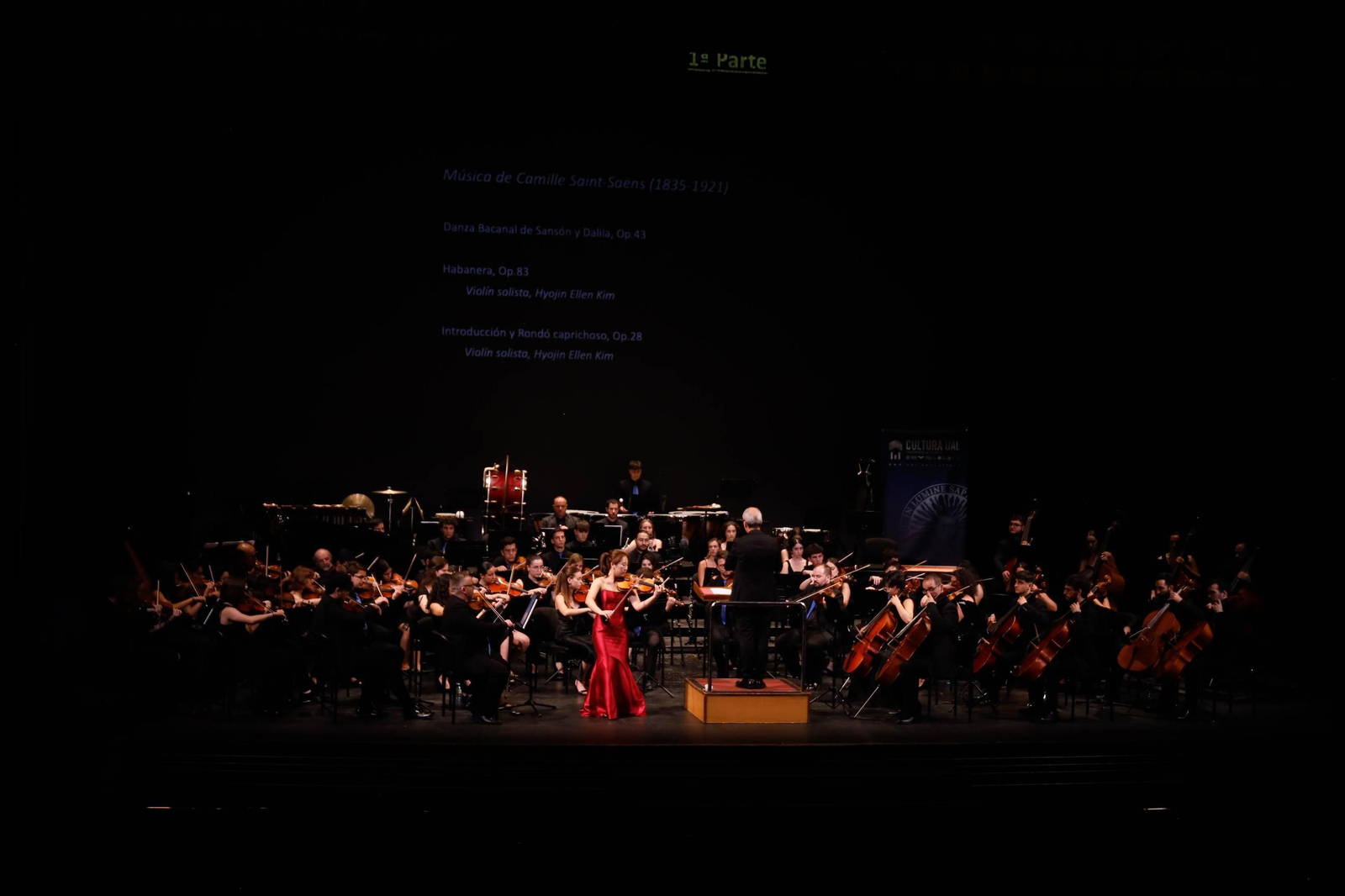 El concierto de la Orquesta de la UAL en el Auditorio Maestro Padilla, en imágenes