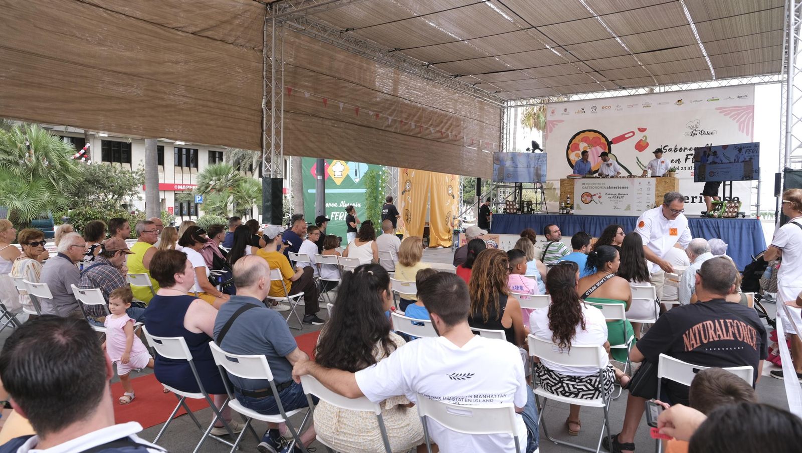Encuentro gastronómico almeriense en la Feria de Almería 2025, en imágenes