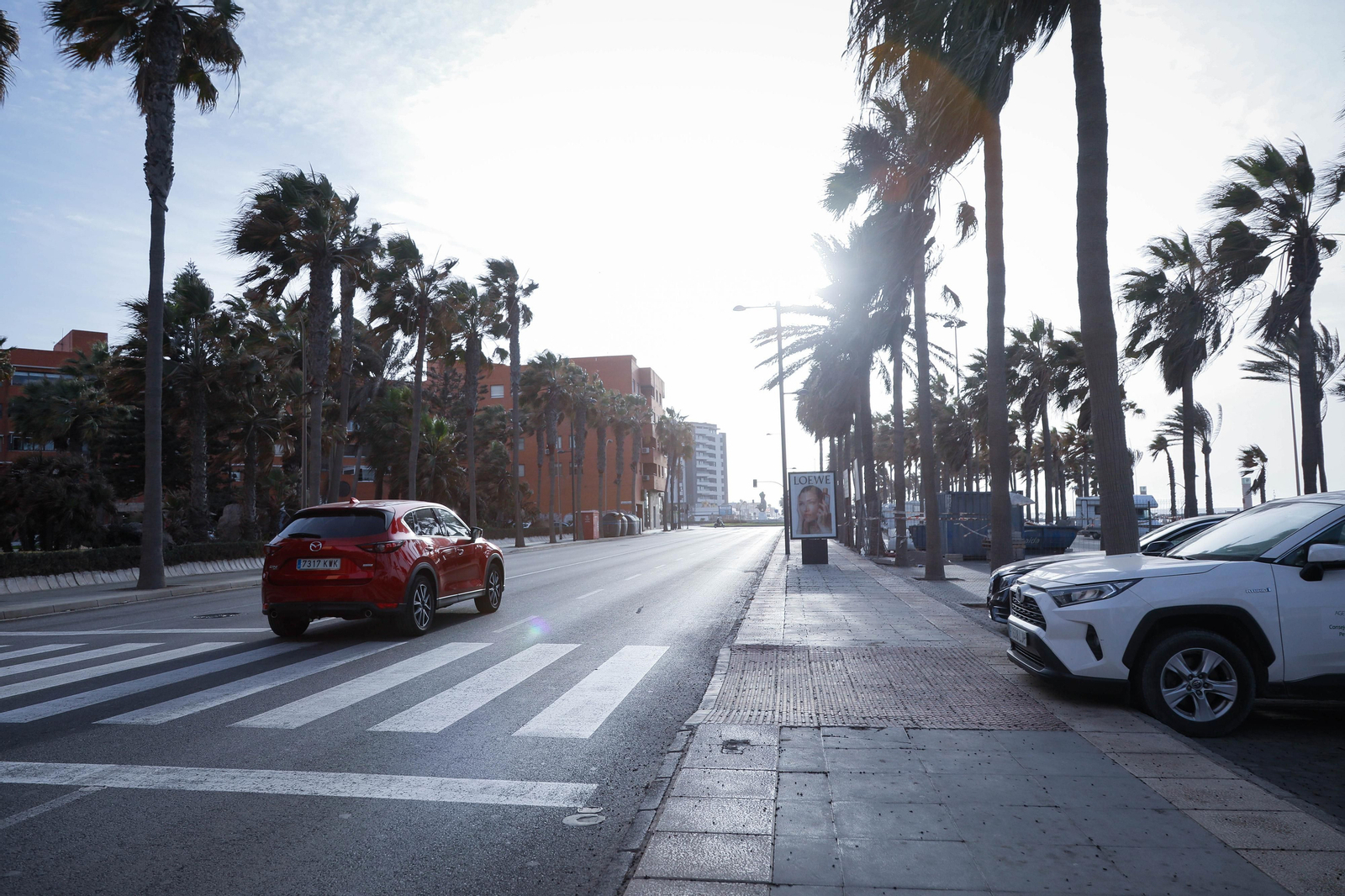 Imágenes de las calles en obras
