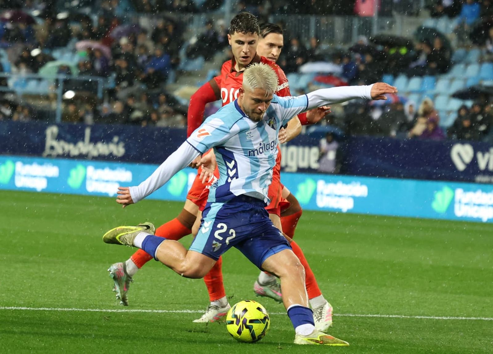 Las fotos del Málaga CF-Burgos