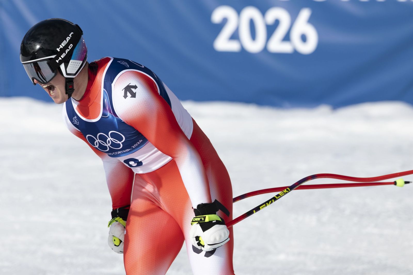 Las espectaculares fotos del descenso masculino en los Juegos Olímpicos de invierno