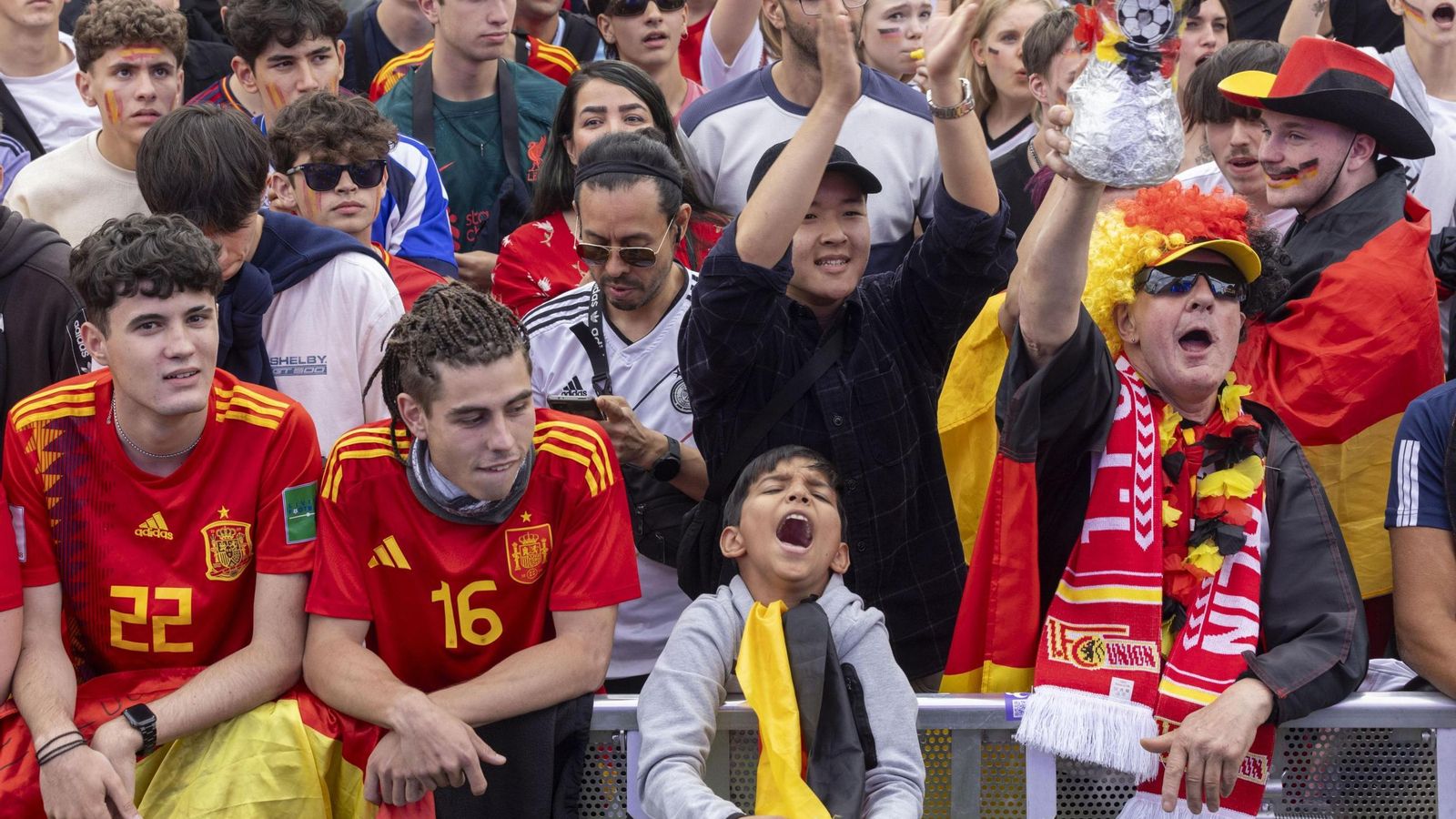 Las mejores fotos del España - Alemania