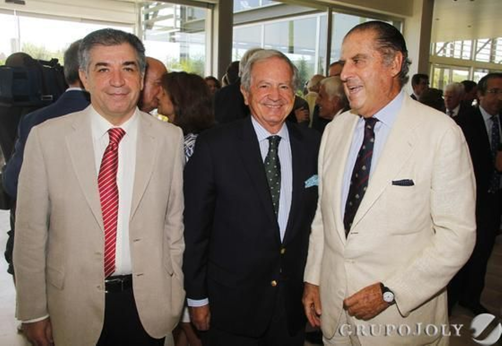 Antonio Pérez, José Gandía y el empresario Jaime de Parias.

Foto: Victoria Hidalgo / Juan Carlos Vazquez