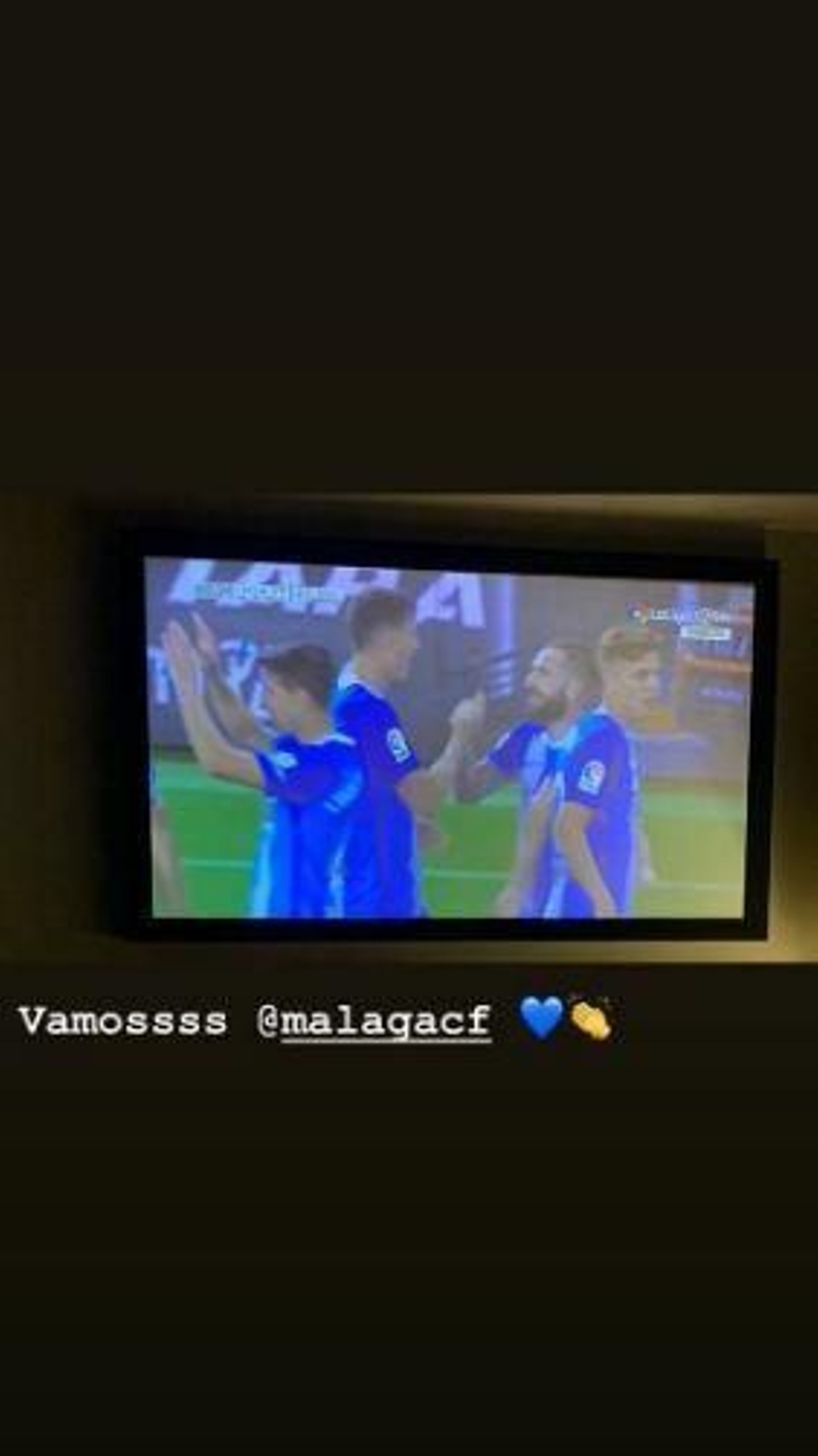 Historia de Instagram de Isco.