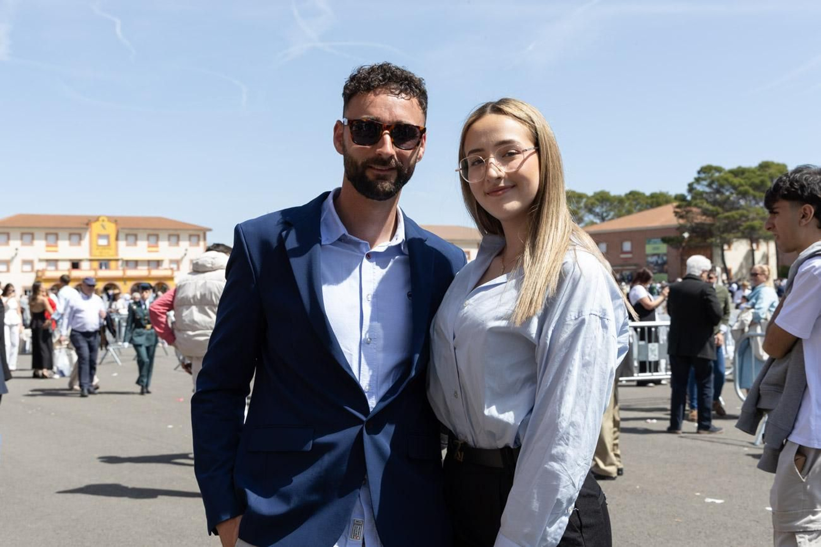 Jura de bandera de la 130ª promoción de guardias civiles de la Academia de Baeza