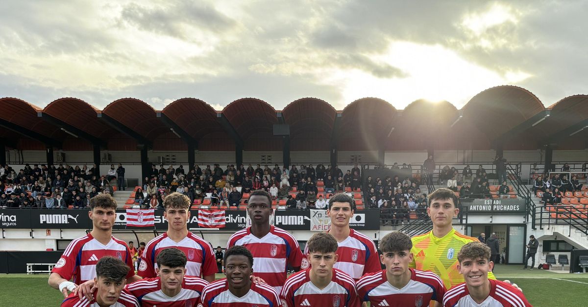 El Granada juvenil se clasifica para cuartos de final de la Copa del Rey