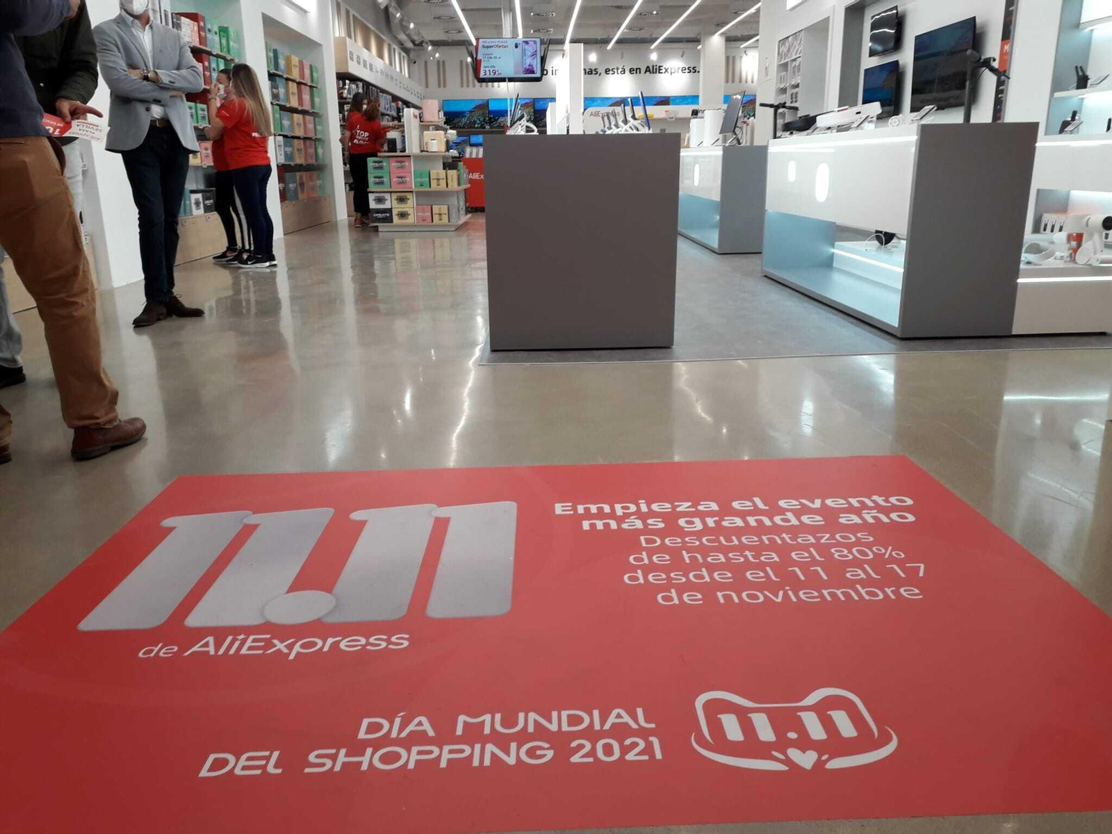 Apertura de tienda de AliExpress en Lagoh, Sevilla
