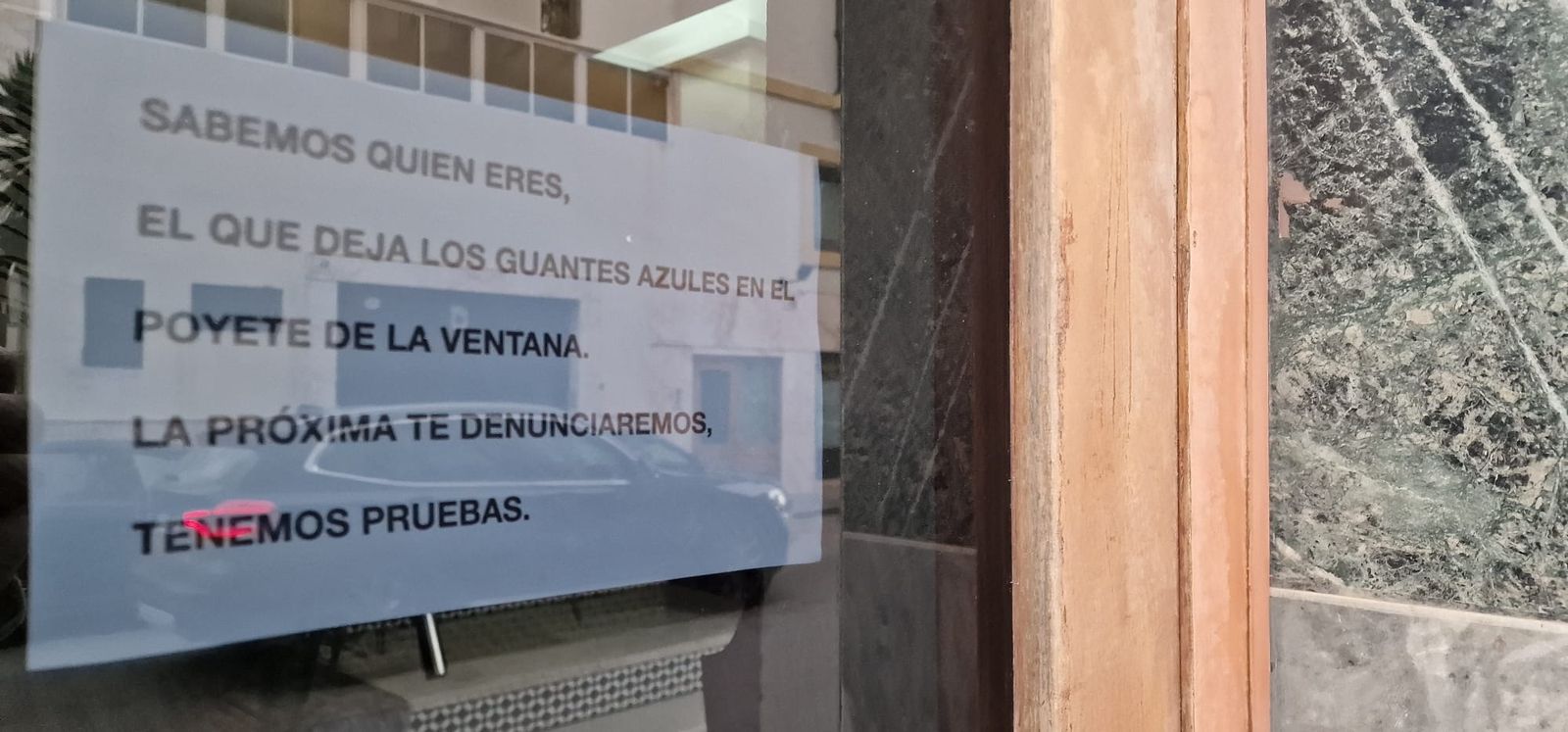 El Gran Hermano te vigila. En la calle Matrona Modesta Calvo