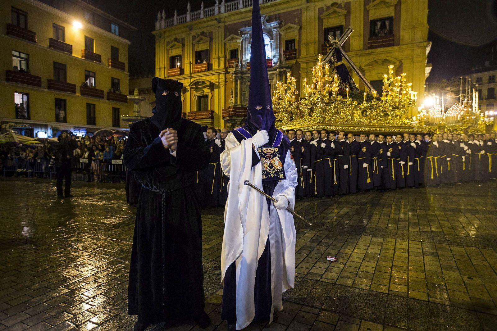 Preso indultado por Nuestro Padre Jesús el Rico en Málaga