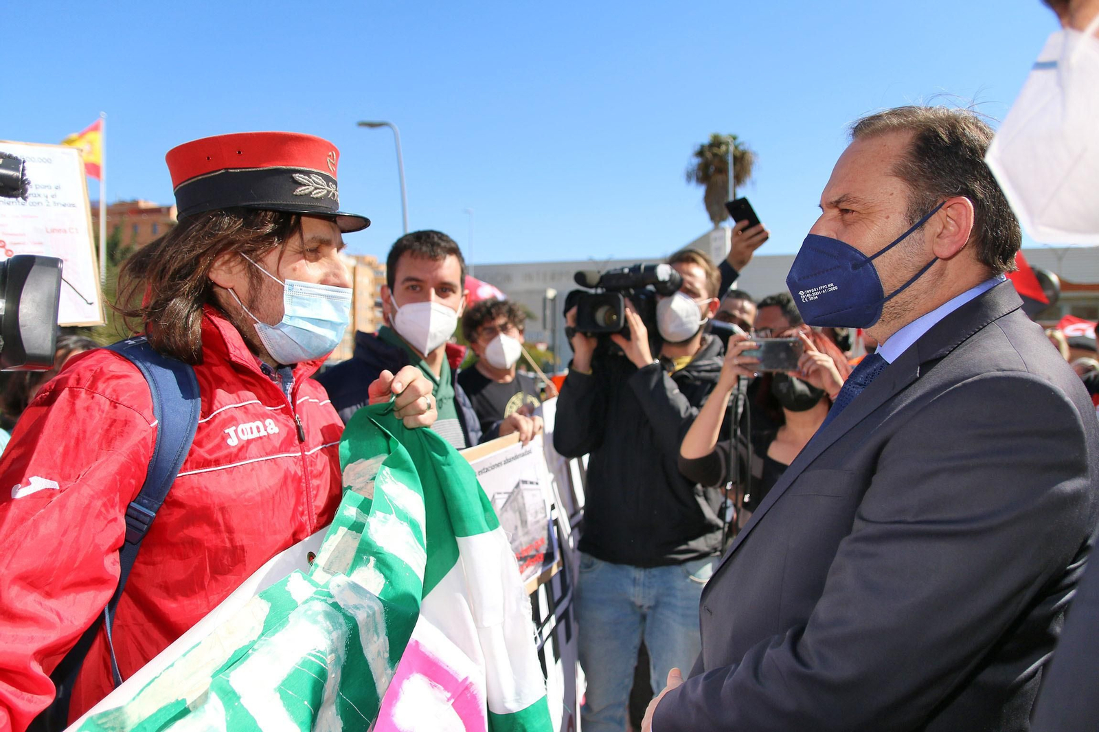 Fotogalería de la visita del ministro Ábalos a Almería
