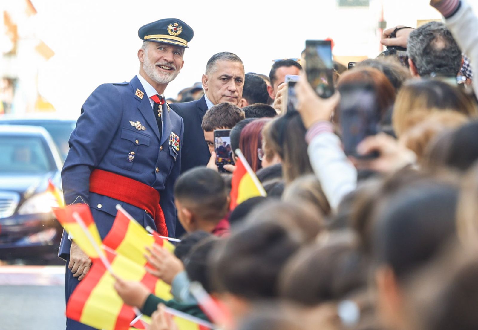 La llegada de S.M. el Rey Felipe VI a Palos de la Frontera, en fotografías