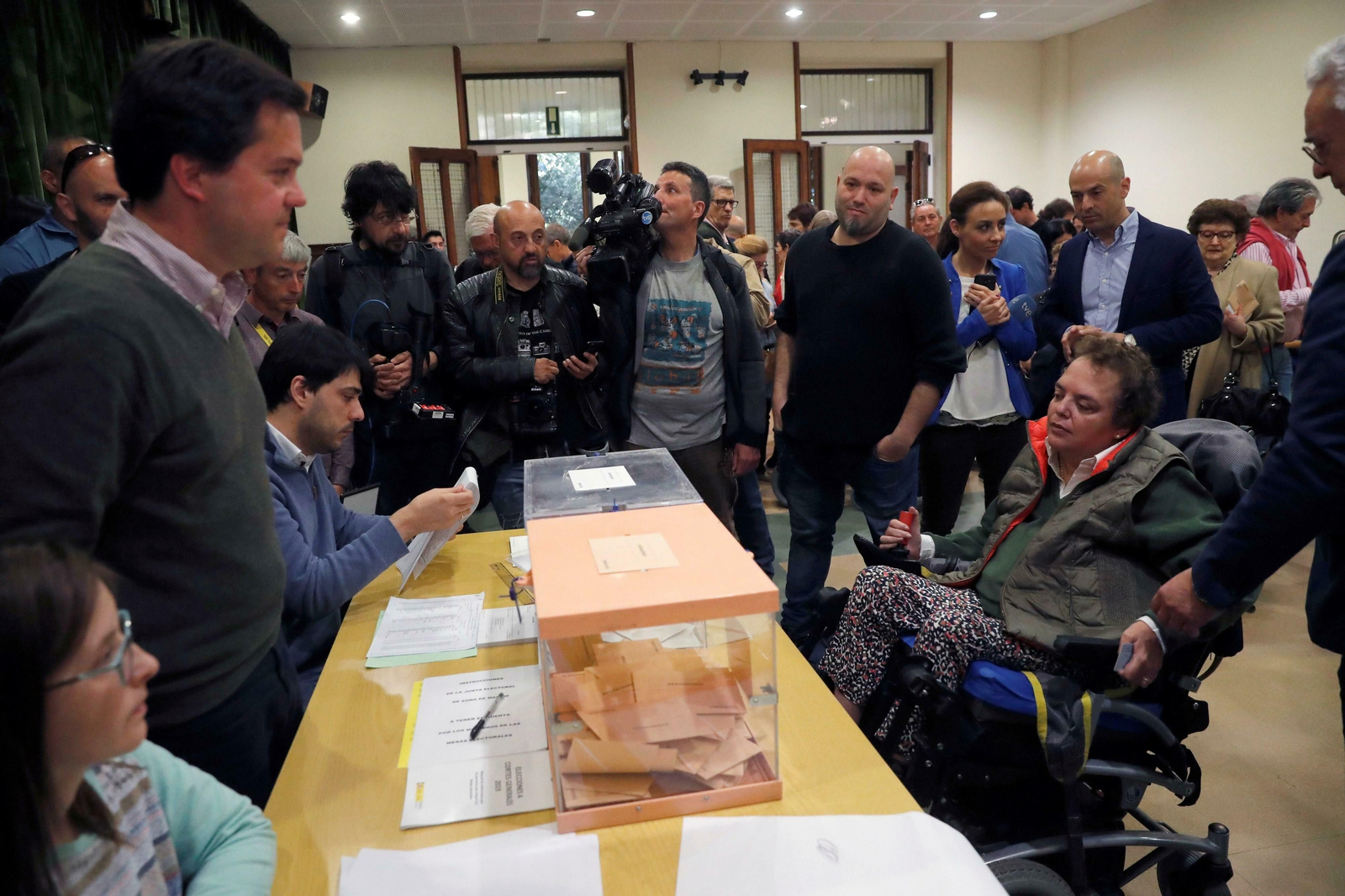 Las imágenes de la jornada electoral en España.