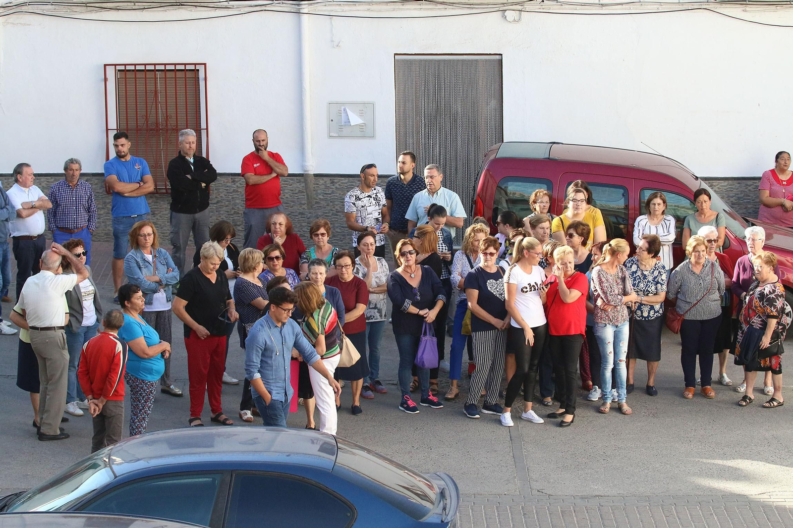 Los vecinos de Alcolea, consternados ante el suceso