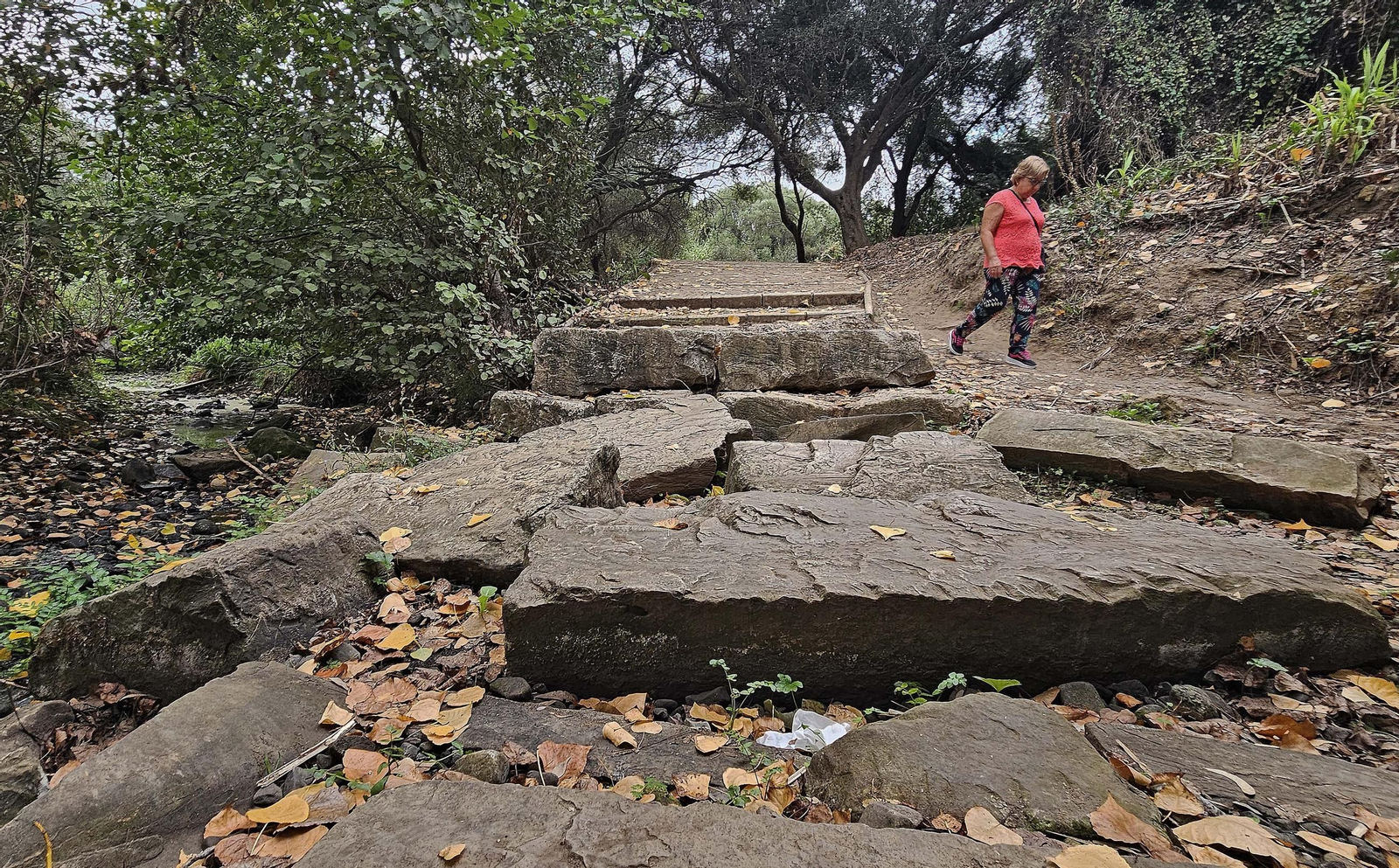 Fotos de los desperfectos en las barriadas de Getares en Algeciras