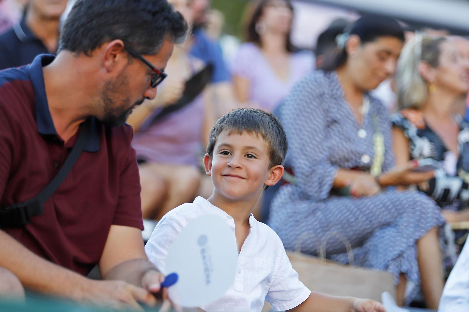 Imágenes del ambiente en la final femenina de la Copa del Rey de tenis de Huelva