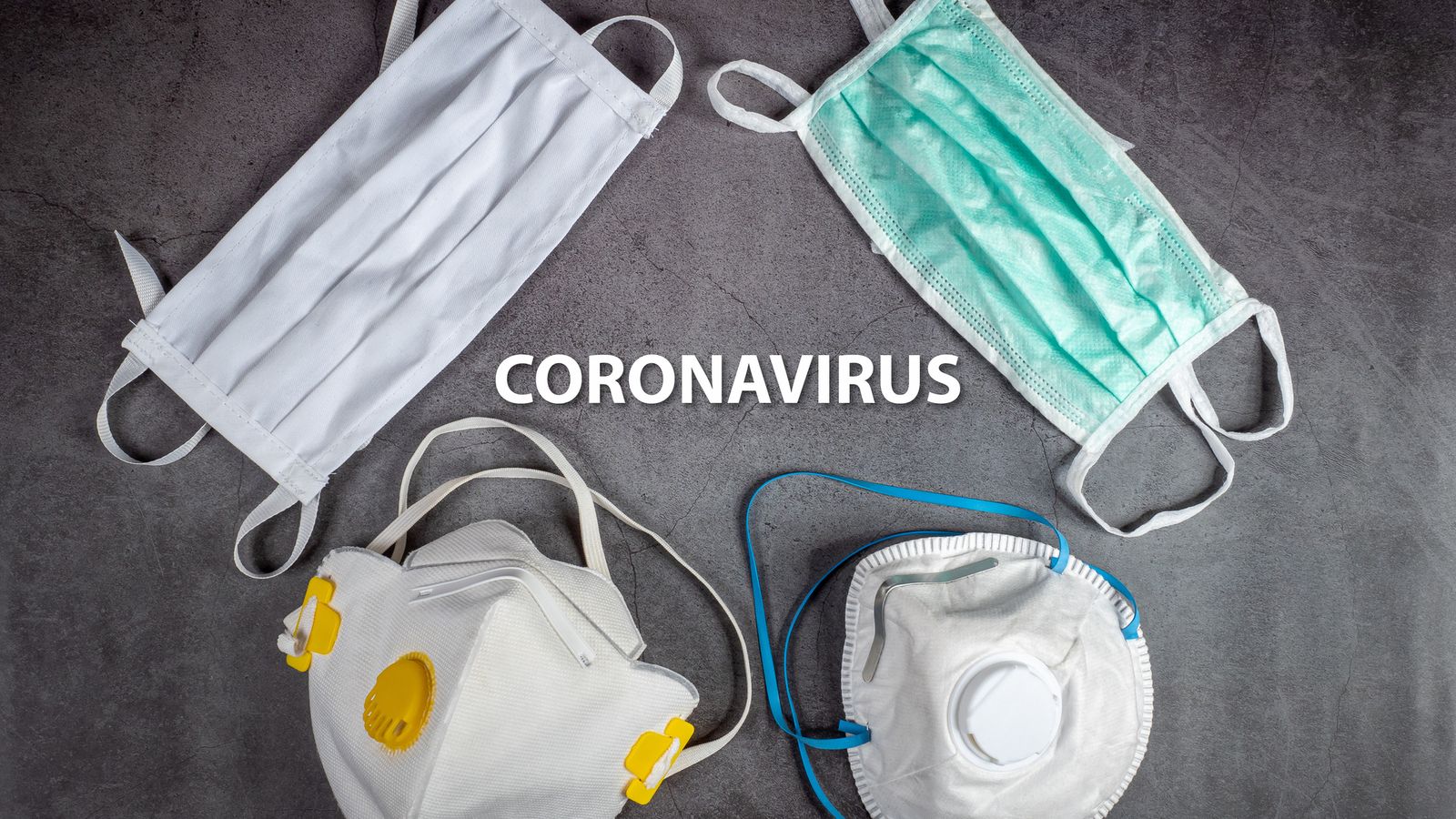 Diferentes tipos de mascarillas contra la Covid-19.