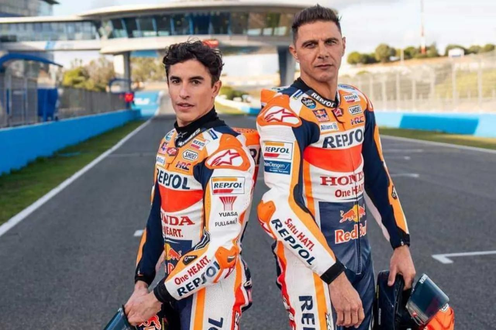 Los hermanos Márquez ‘refuerzan’ al Betis de cara al Gran Derbi antes del GP de Jerez