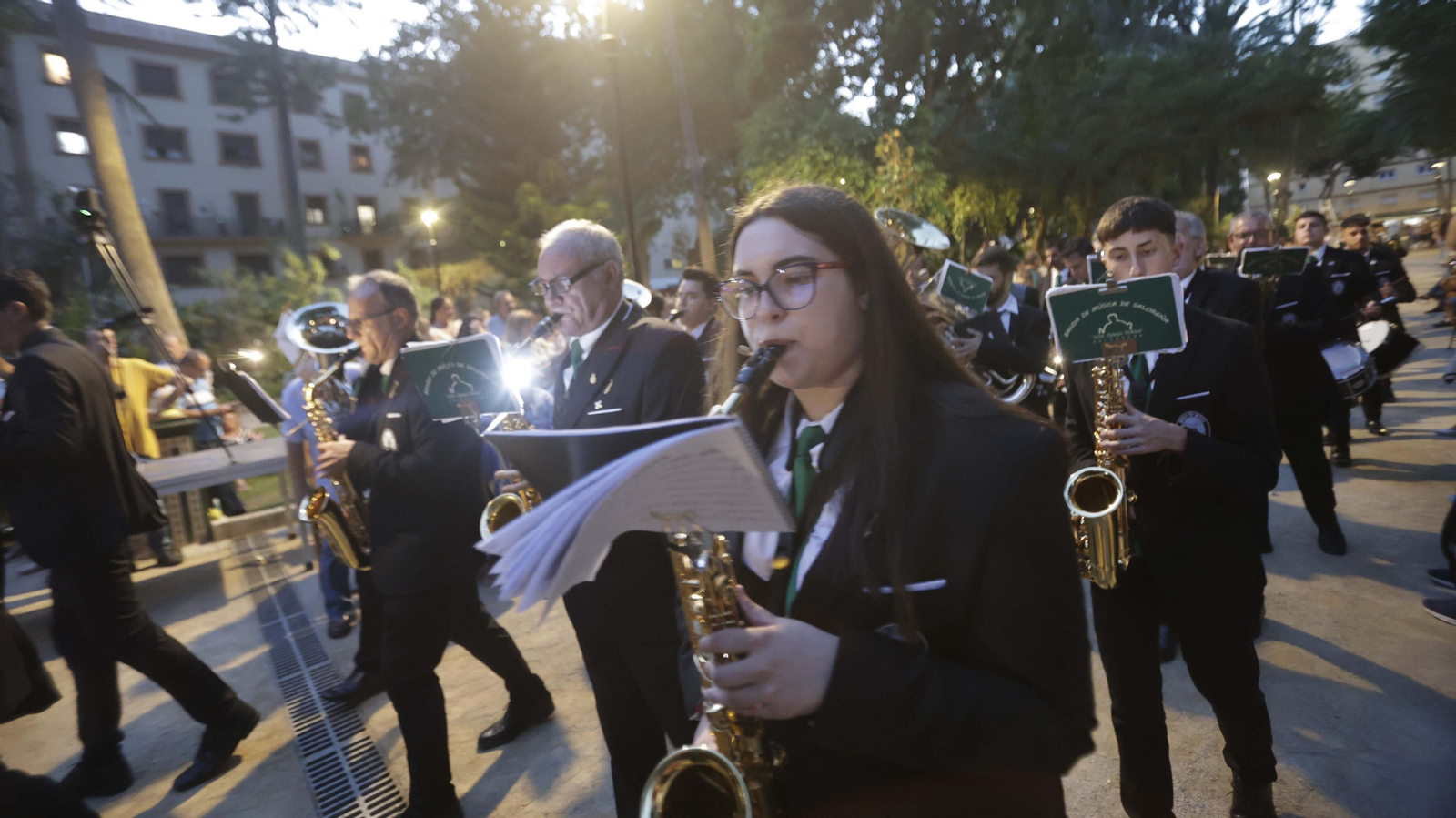 La Magna Mariana de Algeciras por el Parque María Cristina, en imágenes
