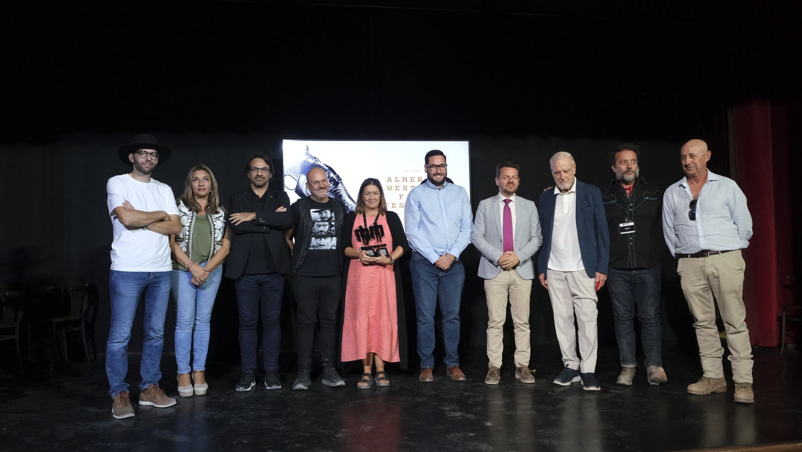Imágenes de la inauguración del Almería Western Film Festival, en Tabernas