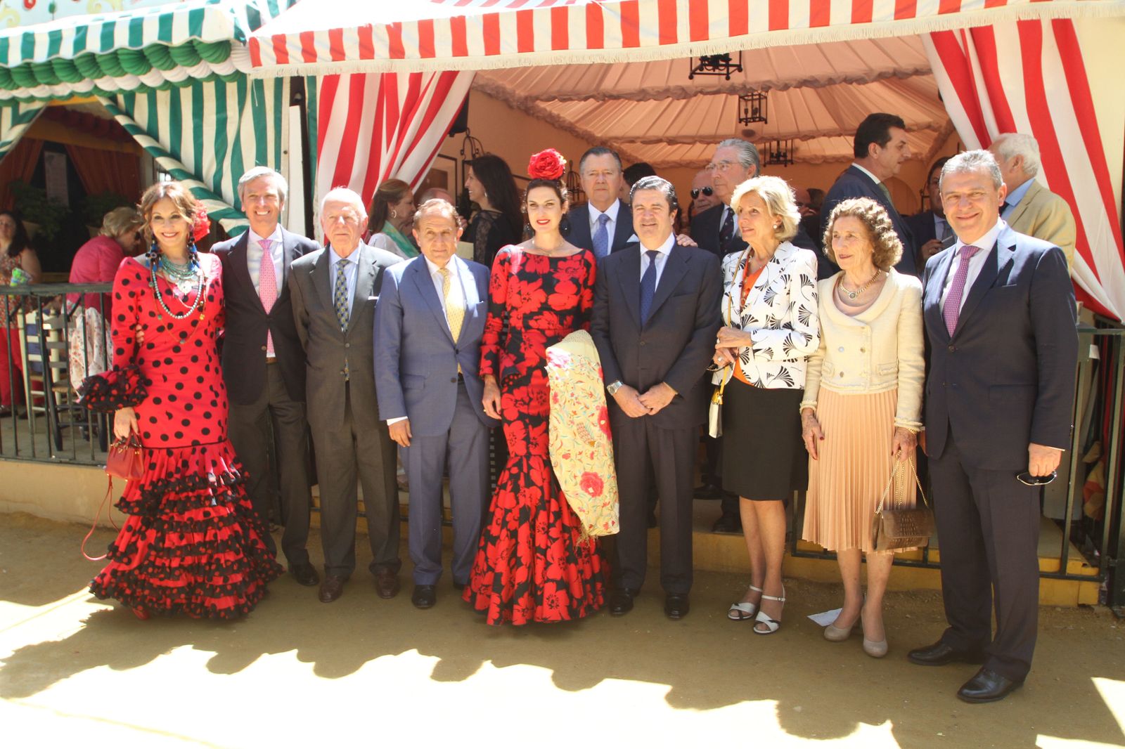 Arancha Manzanares, vicepresidenta de Ayesa; Germán del Real, director corporativo de Ayesa; Luis Manuel Halcón de la Lastra; Antonio Pascual, presidente del consejo territorial de Endesa; Cristina Ybarra; Alfredo Sáez; Borja Prado, presidente de Endesa; Enrique Moreno de la Cova; Asunción Valls; María Luisa Guardiola y Francisco Arteaga, director general de Endesa.