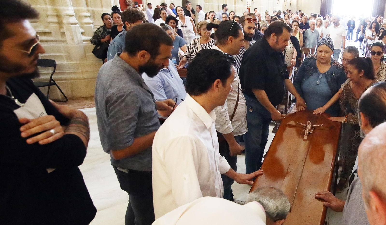 Funeral de Fernando de la Morena en Santiago