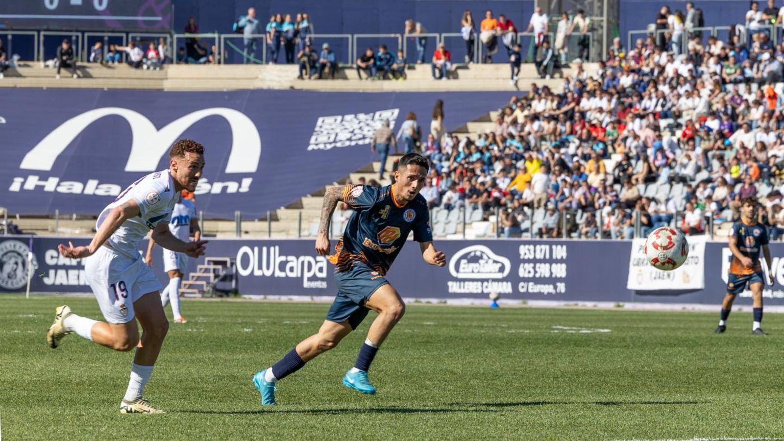 Las mejores imágenes de la victoria del Real Jaén ante la UDC Torredonjimeno en el Partido de la Provincia