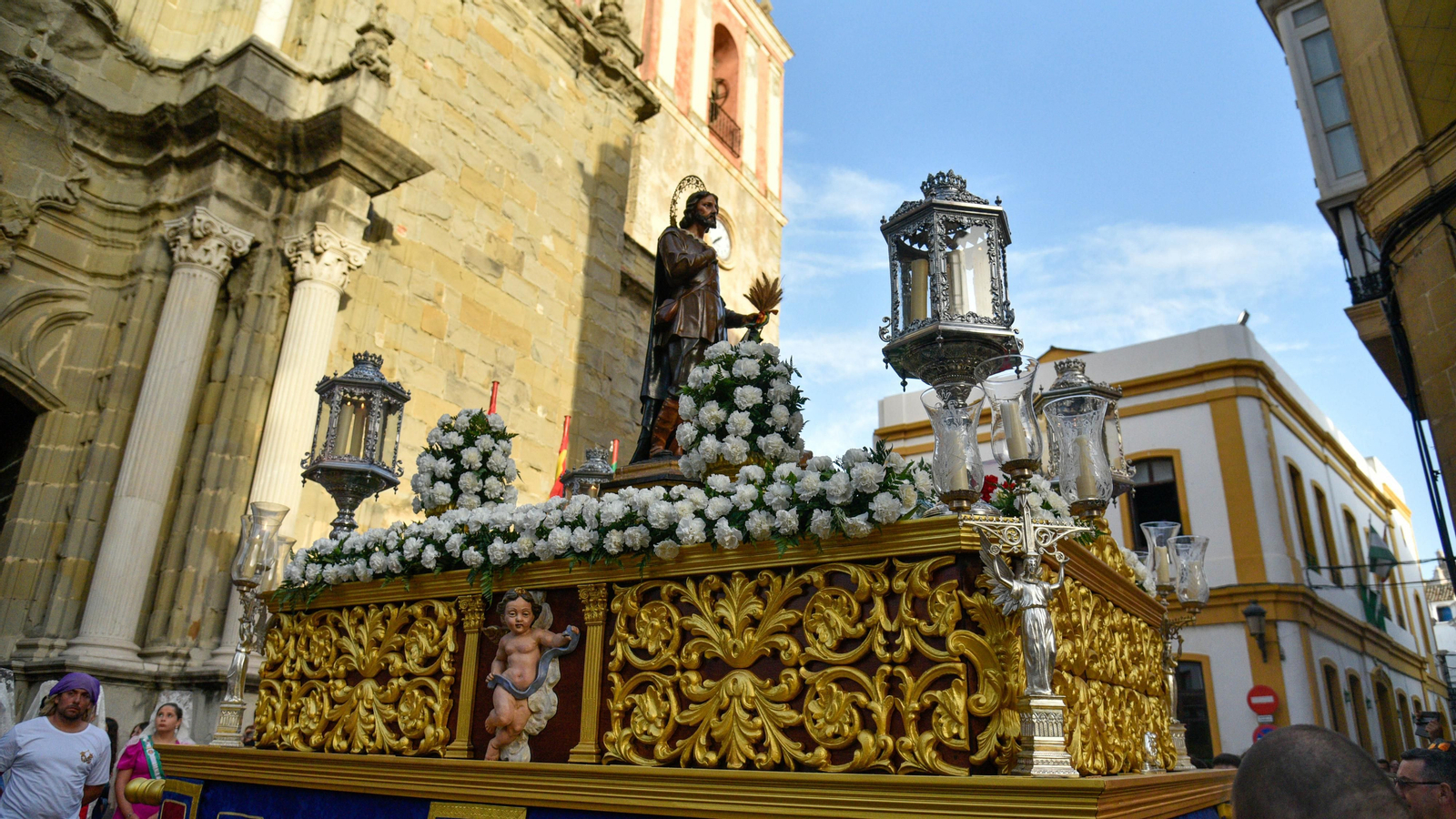 Las fotos de la procesión de La Virgen de la luz en Tarifa