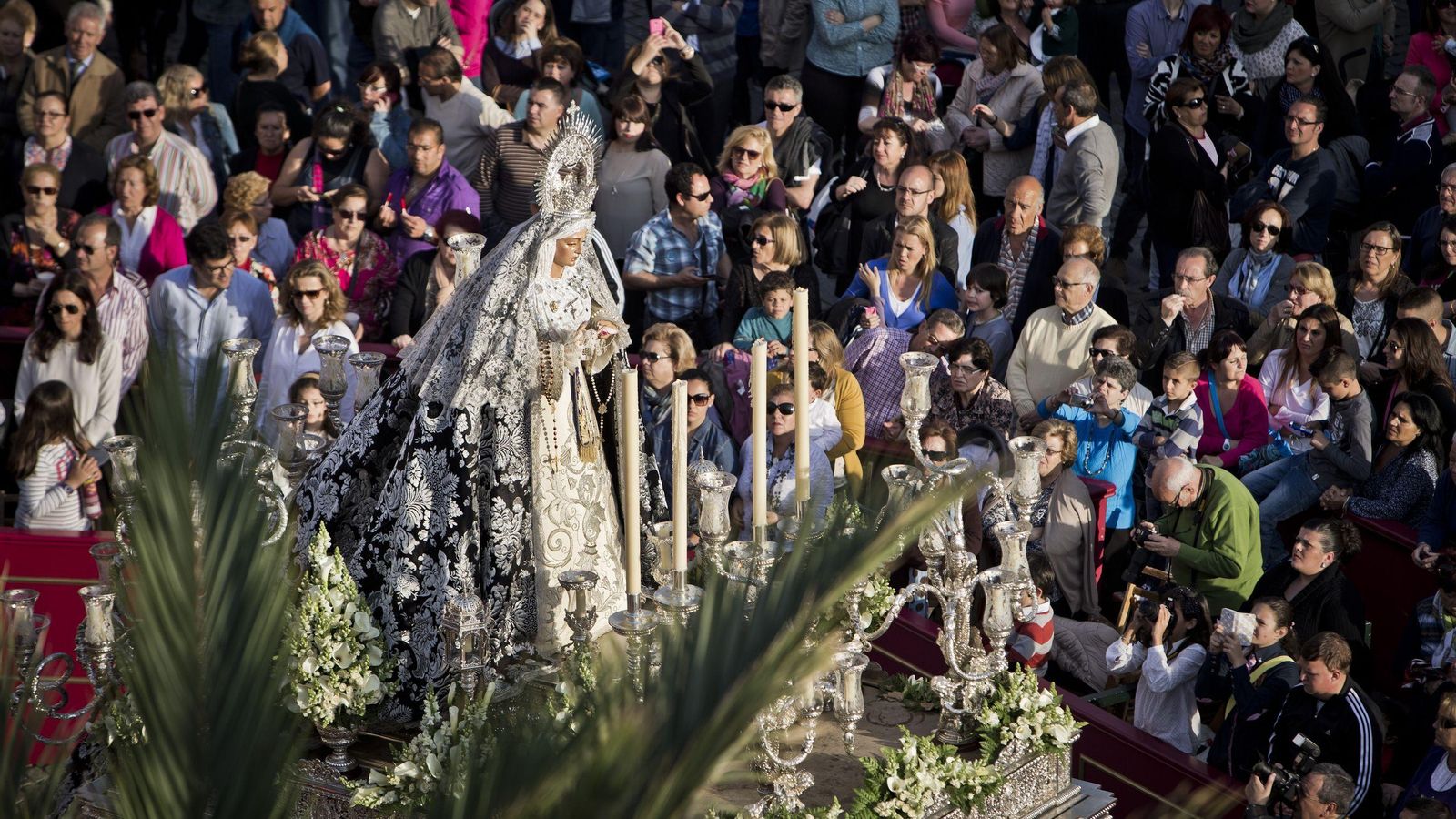Imagen de María Santísima de los Desamparados.