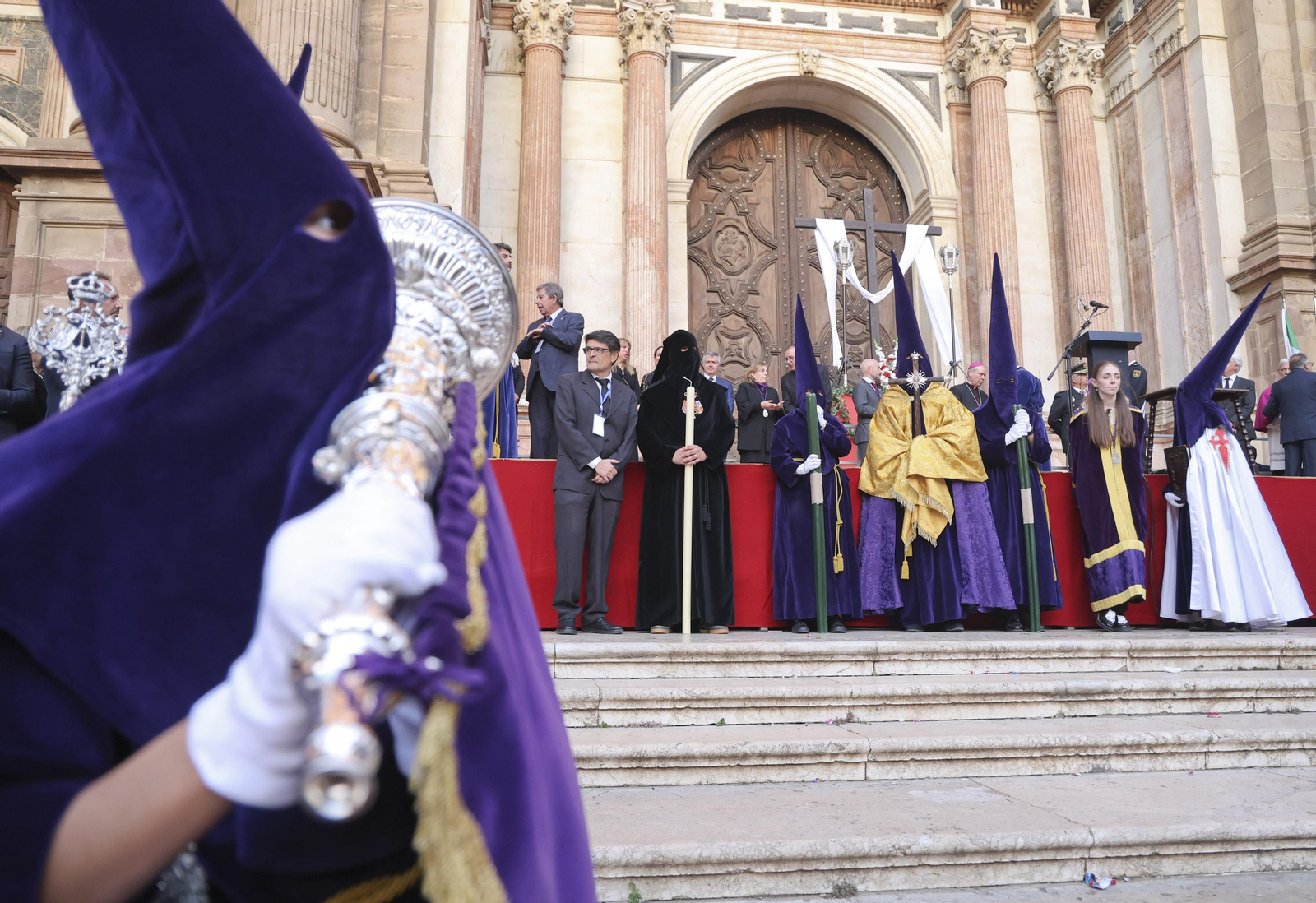 El Rico, en su procesión del Miércoles Santo en Málaga El Rico, en su procesión del Miércoles Santo en Málaga