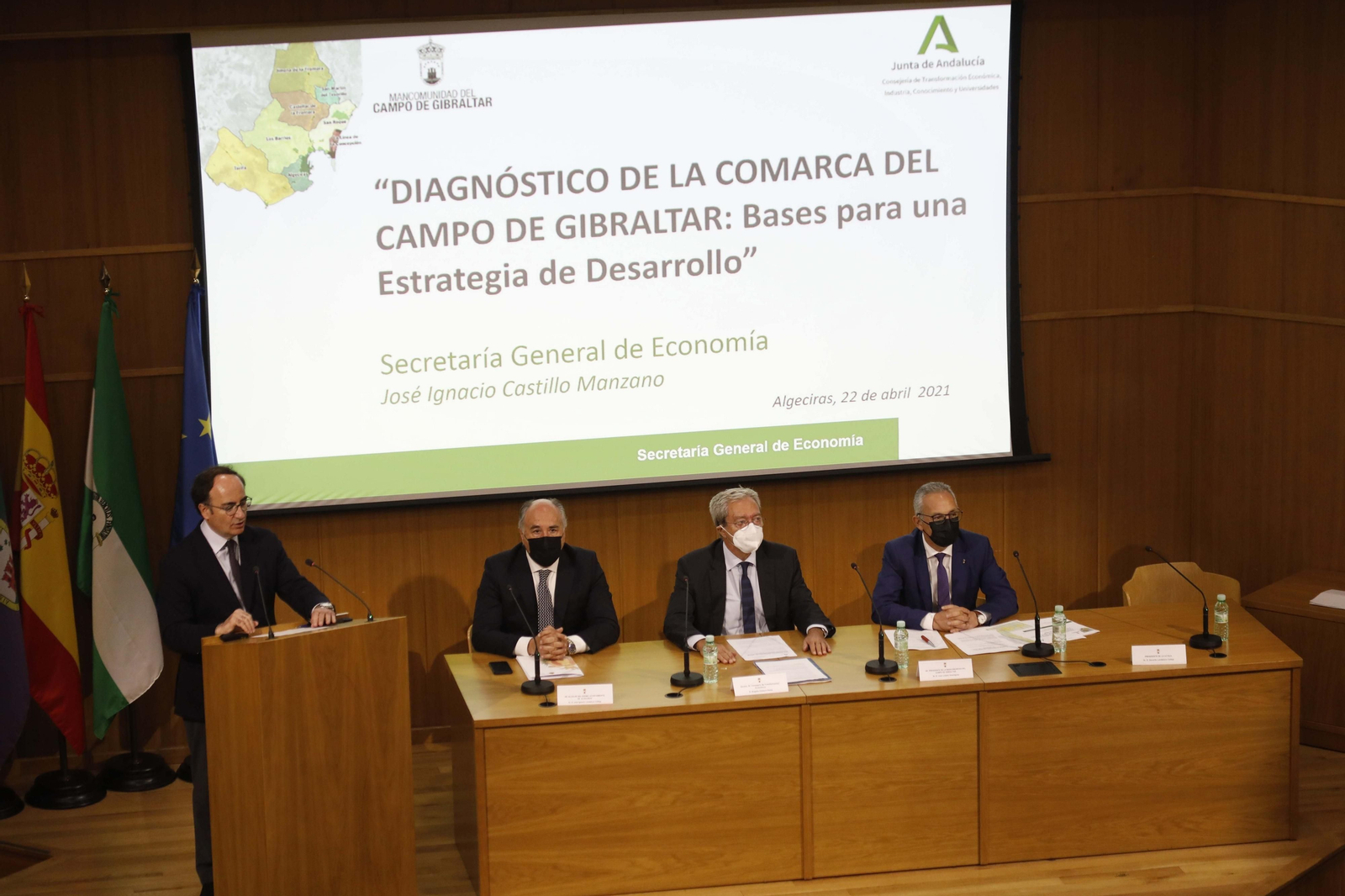 La presentación del diagnóstico elaborado por la Junta de Andalucía.