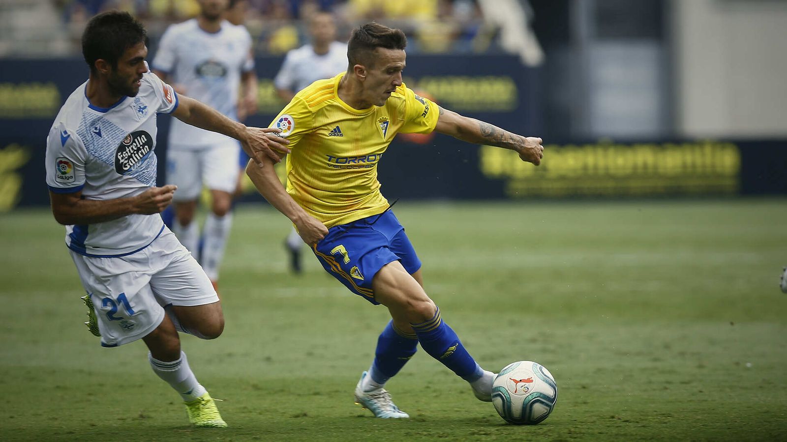 Las fotos del partido Cádiz CF - Deportivo de la Coruña